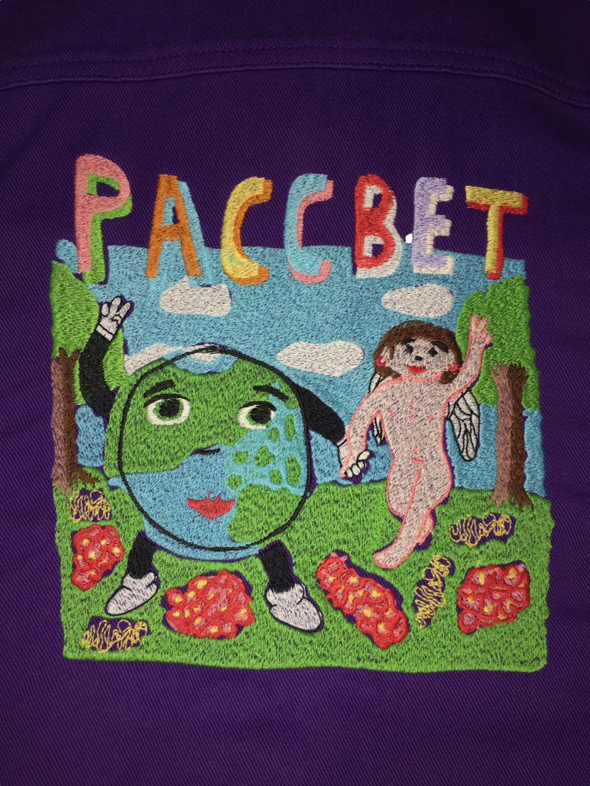 Gosha Rubchinskiy denim jacket PACCBET World Peace Gosha Rubchinskiy Rassvet Size US S / EU 44-46 / 1 - 11 Thumbnail