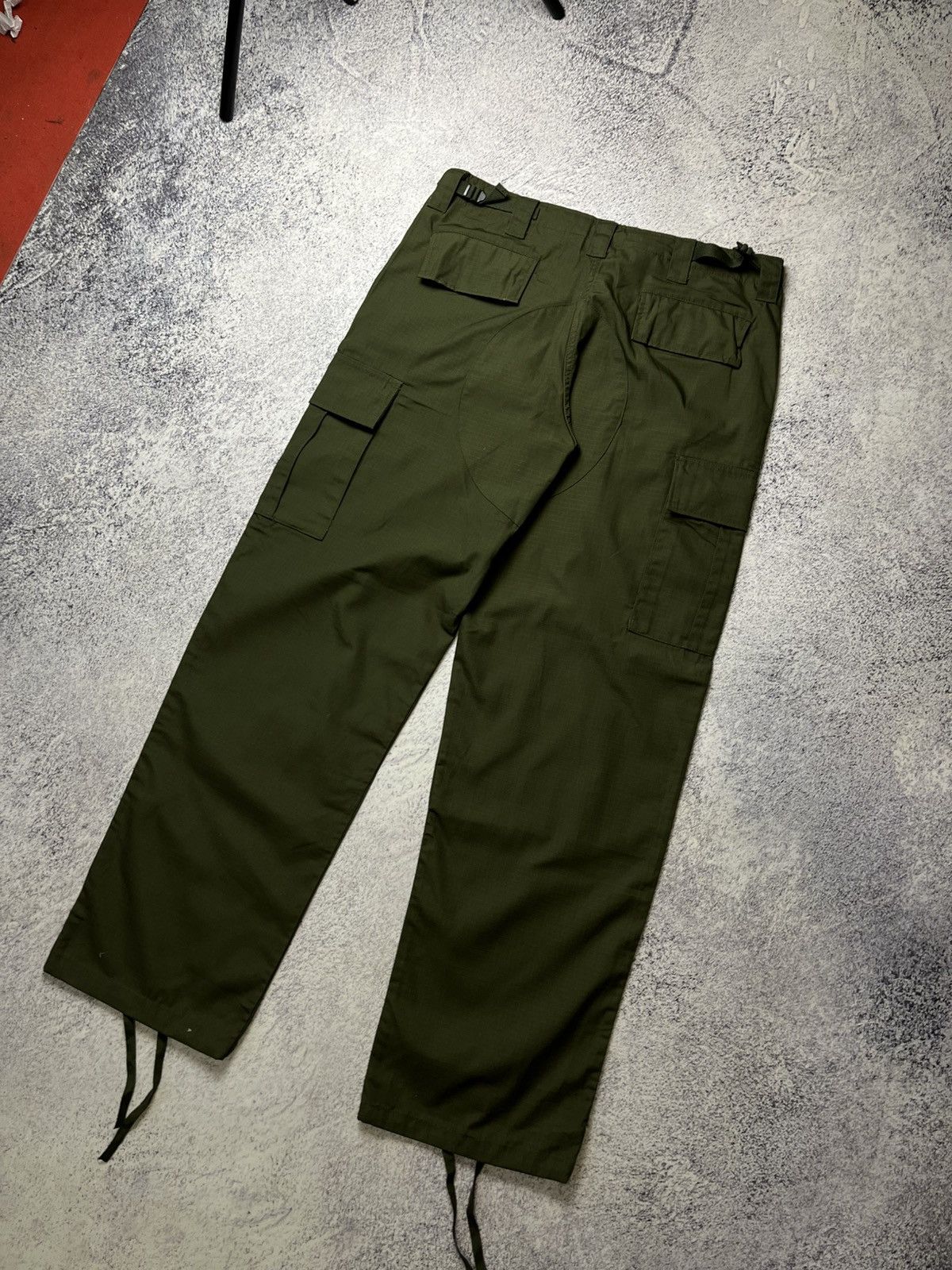 Japanese Brand RARE VINTAGE FADED STREETWEAR CAMO CARGO PANTS Y2K Size US 36 / EU 52 - 18 Thumbnail