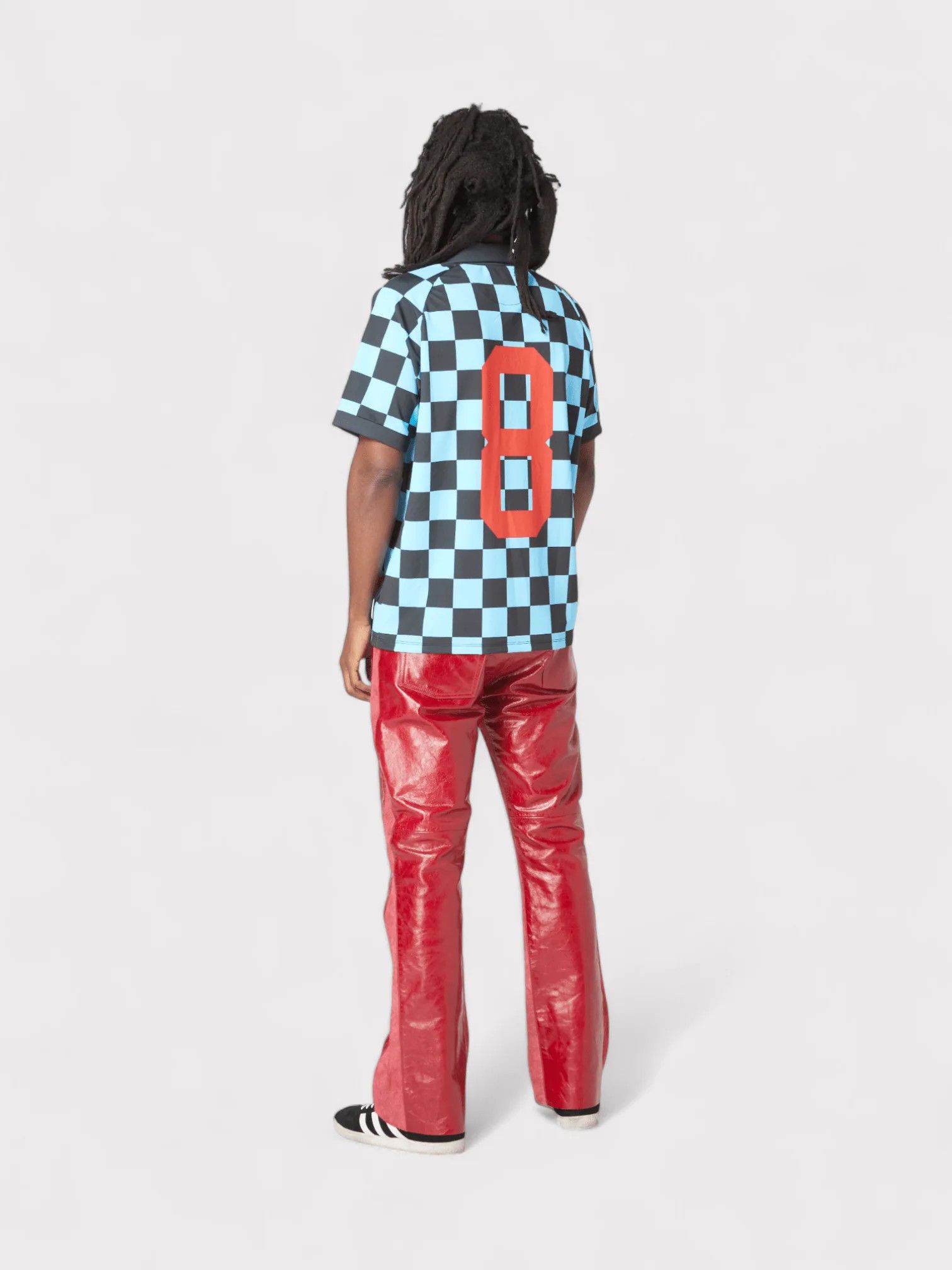 Gallery Dept. Alvarado Soccer Jersey in Multi Check Size US S / EU 44-46 / 1 - 4 Thumbnail