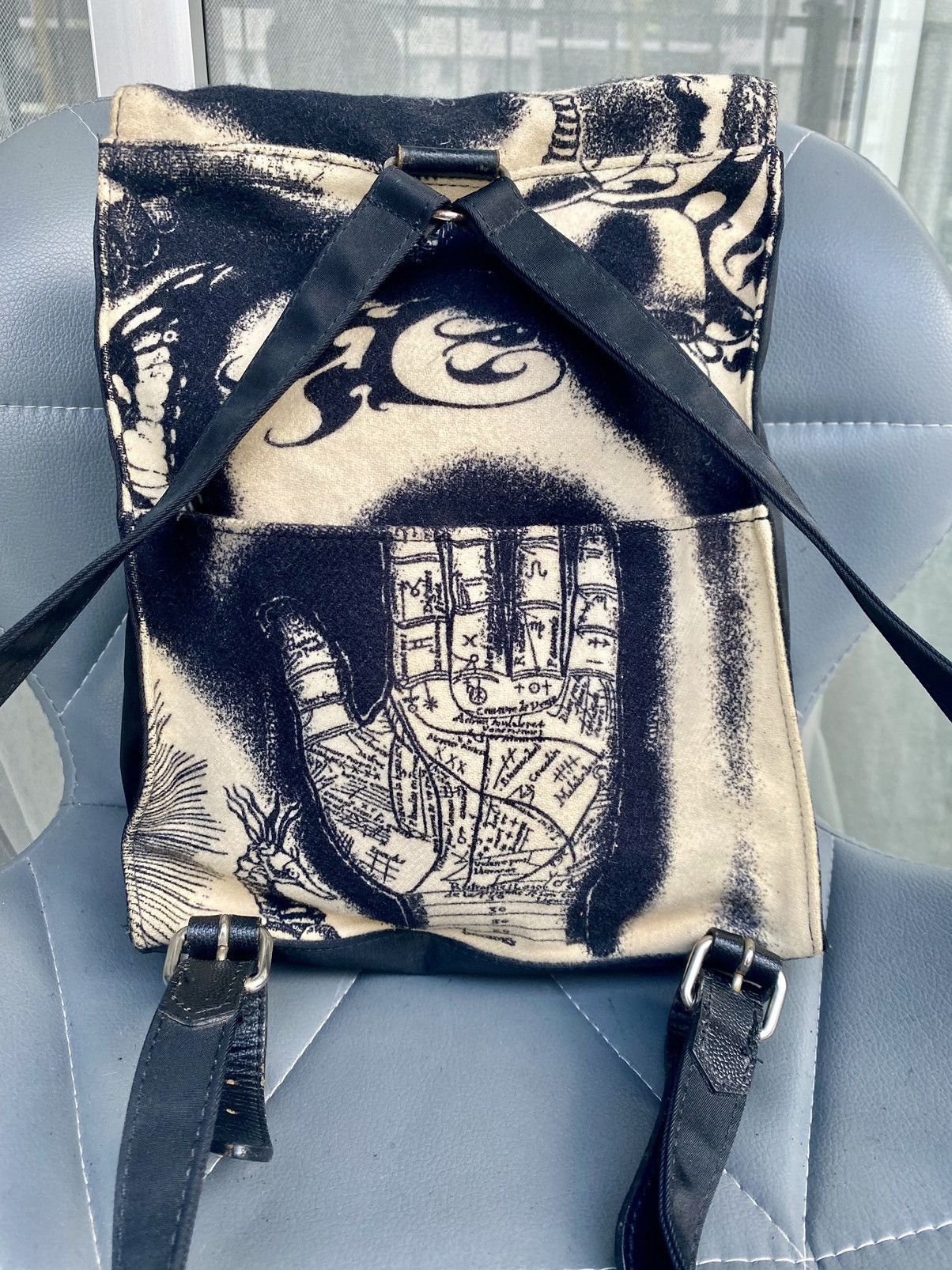Jean Paul Gaultier 🔥Sick🔥Very Rare vintage Junior Gaultier Printed Bagpack Size ONE SIZE - 8 Thumbnail