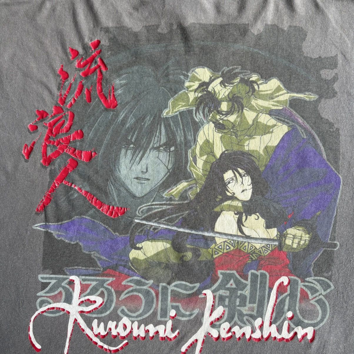 Anime Vintage Anime Shirt Samurai X - Rurouni Kenshin 2000 Size US L / EU 52-54 / 3 - 2 Thumbnail