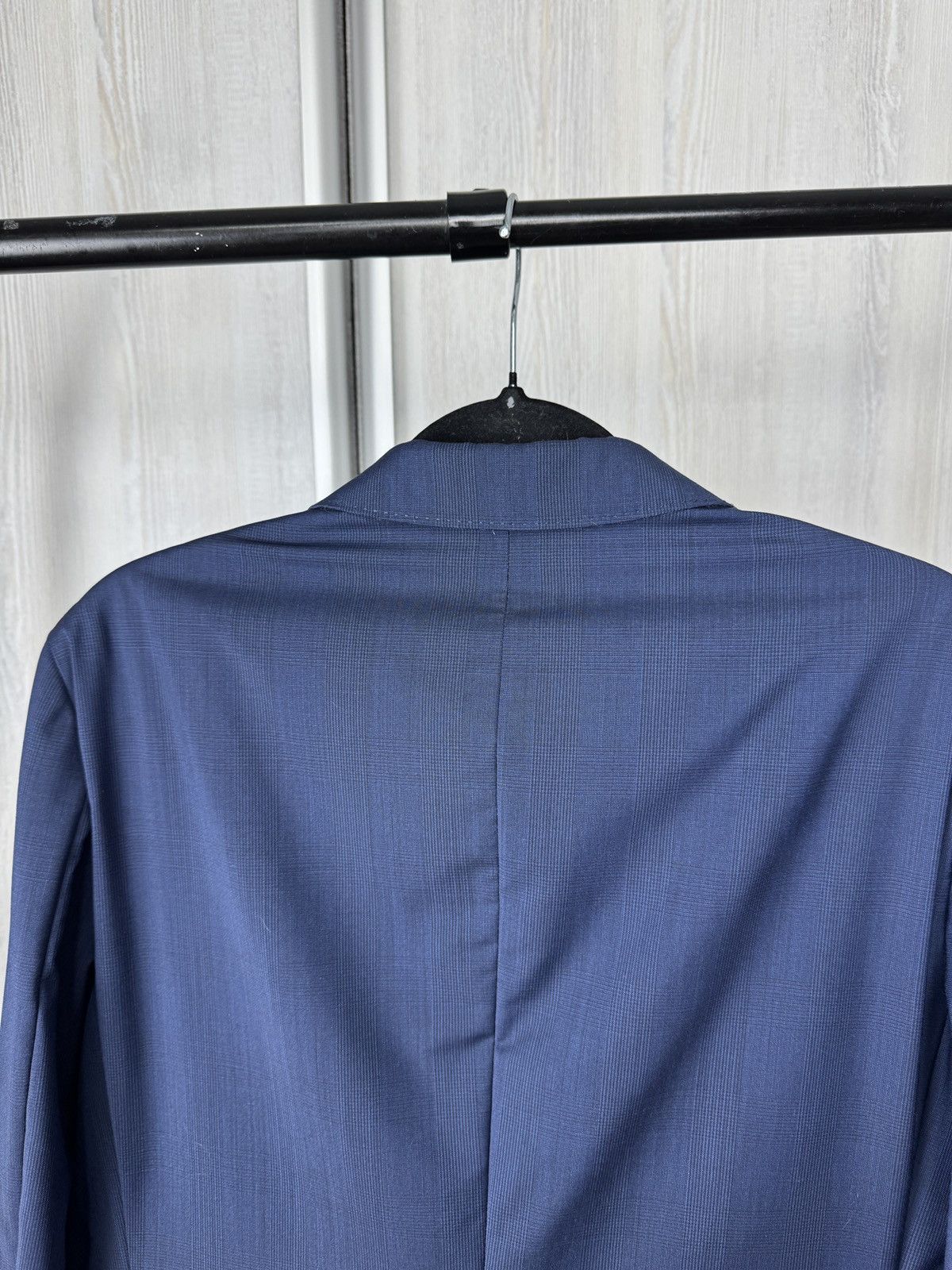 Z Zegna Z Zegna Ermenegildo Zegna wool checkered blue 2 pcs suit Size 42L - 9 Thumbnail