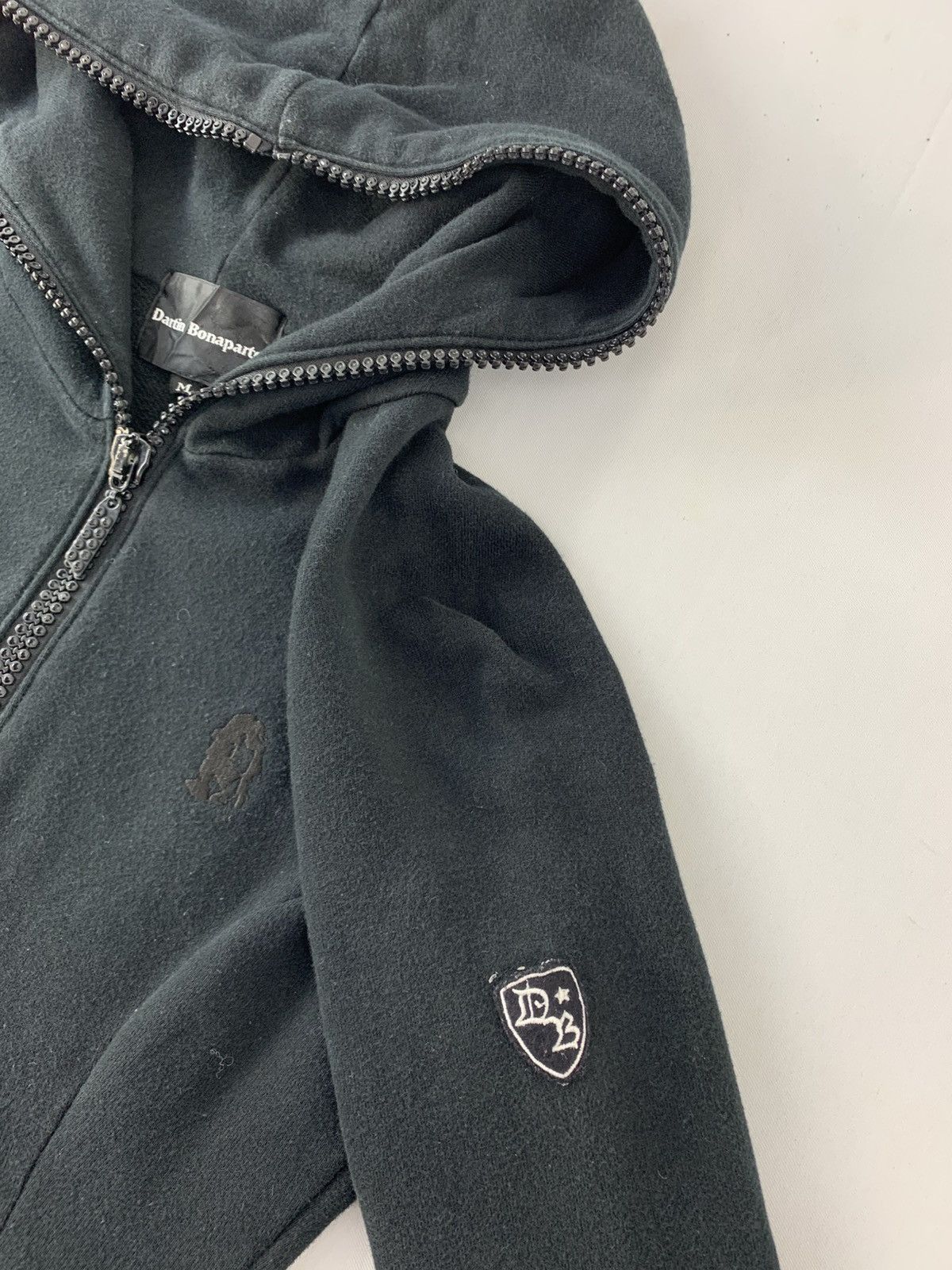 Other Dartin Bonaparto Zip Up Hooded Double Pocket Sequin Graphic Size M / US 6-8 / IT 42-44 - 6 Thumbnail