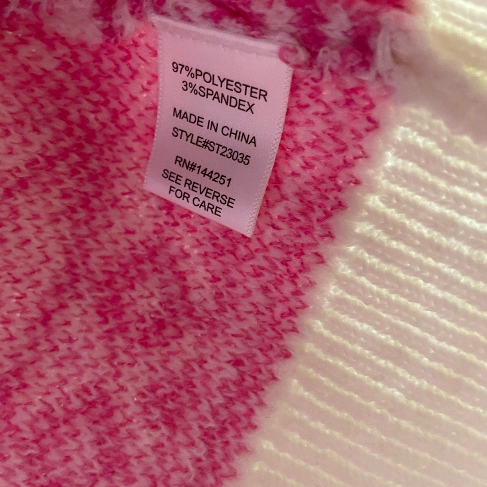 J.Crew NWT Sincerely Jules Vibrant Pink and Lavender Sweater Size S / US 4 / IT 40 - 4 Thumbnail