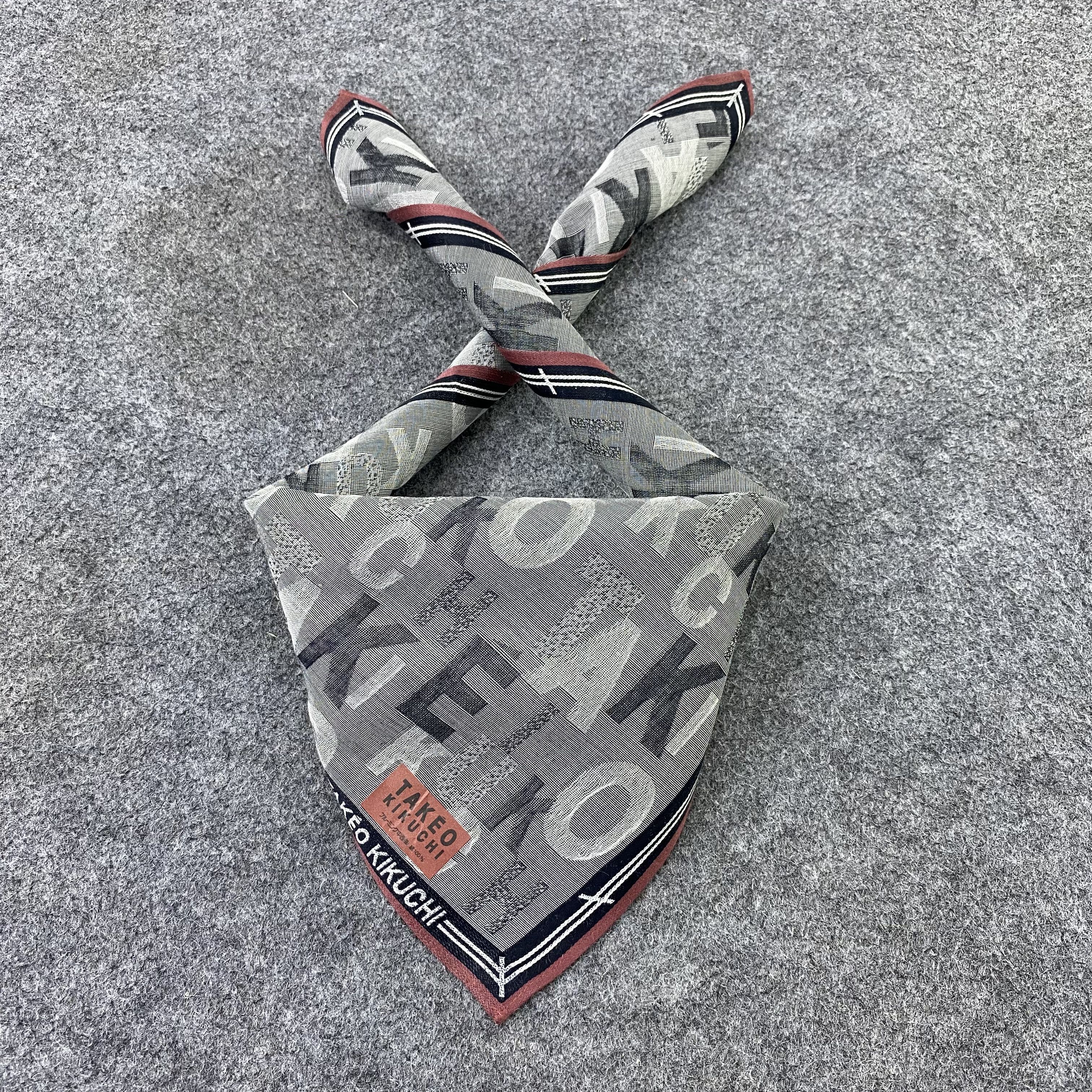 Takeo Kikuchi Takeo Kikuchi Handkerchief Neckerchief Bandana-B1606 Size ONE SIZE - 2 Thumbnail