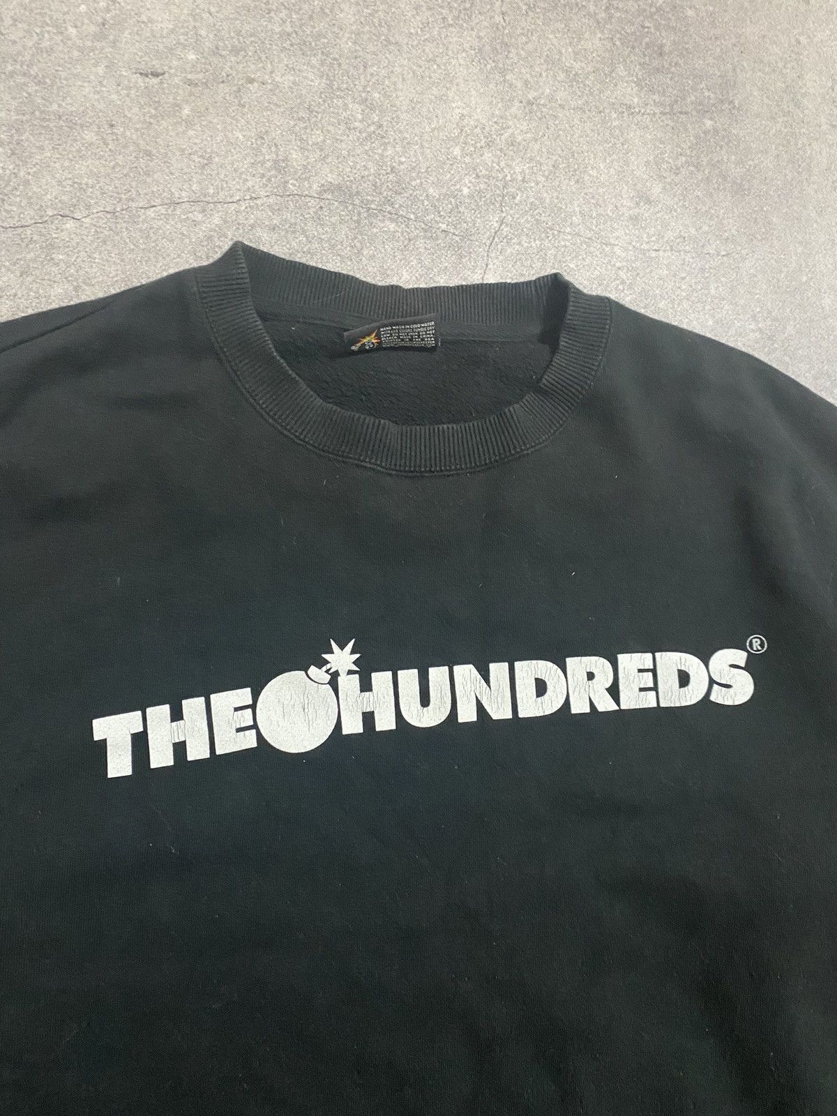 The Hundreds × Vintage The Hundreds Crew Neck Big Logo Sweatshirt Size US XL / EU 56 / 4 - 3 Thumbnail