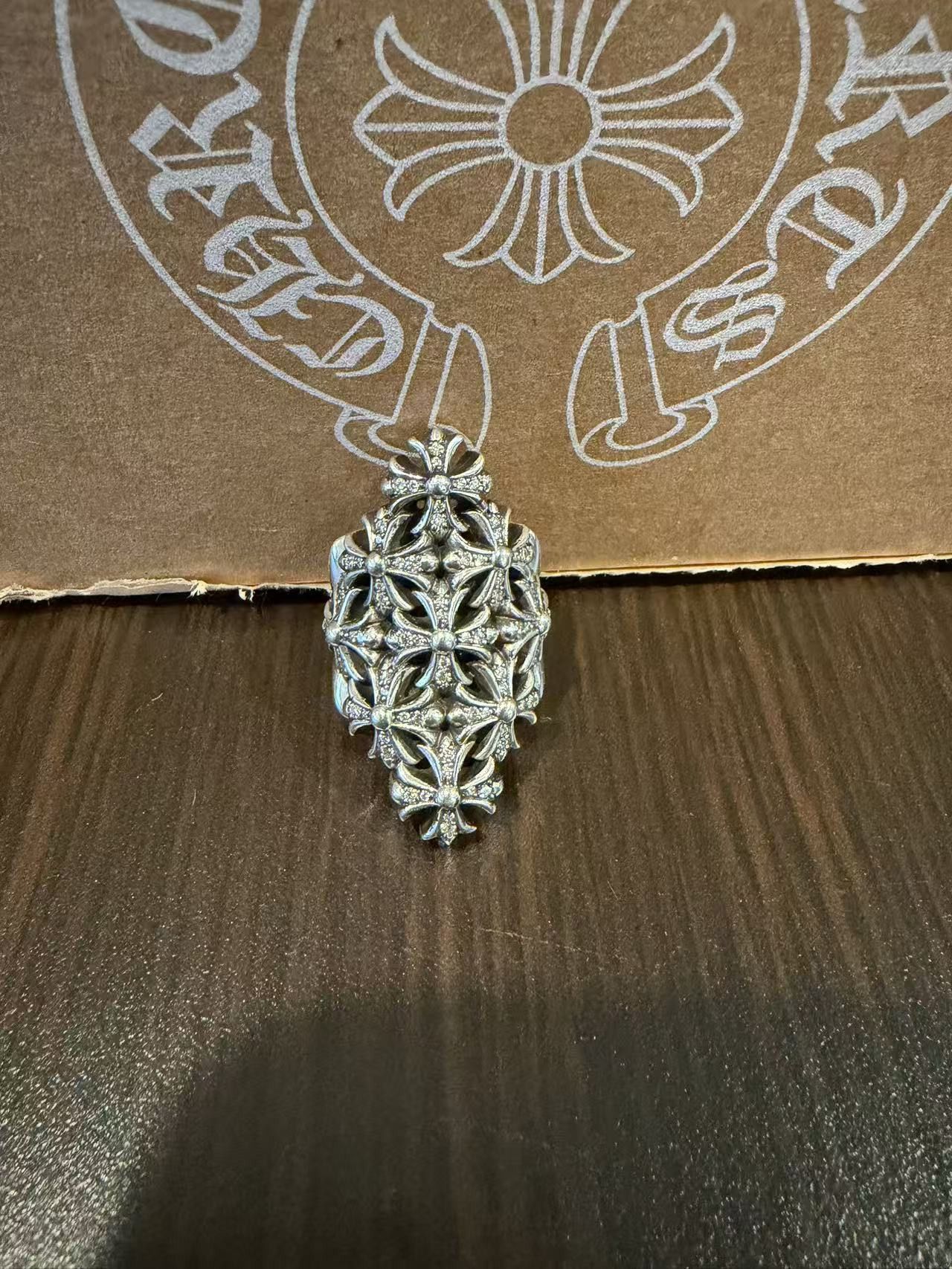 Chrome Hearts Chrome Hearts ChainMail Ring US8 Size ONE SIZE - 1 Thumbnail