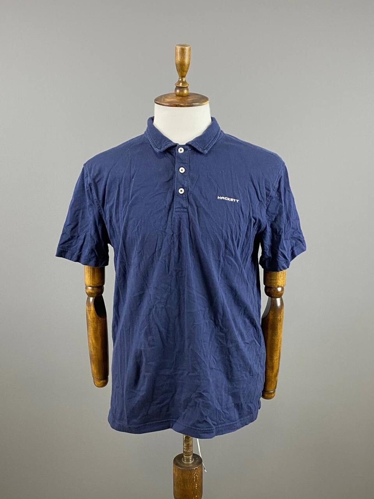 Designer Hackett London Golf Blue Summer Polo Shirt Size XL Size US XL / EU 56 / 4 - 1 Thumbnail