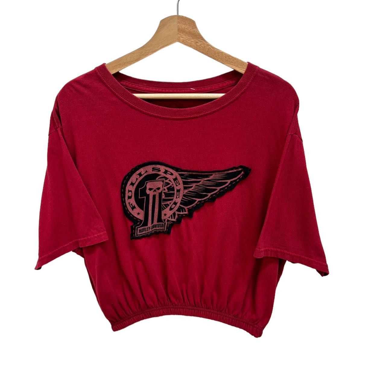 Vintage Harley Davidson crop top size: XL