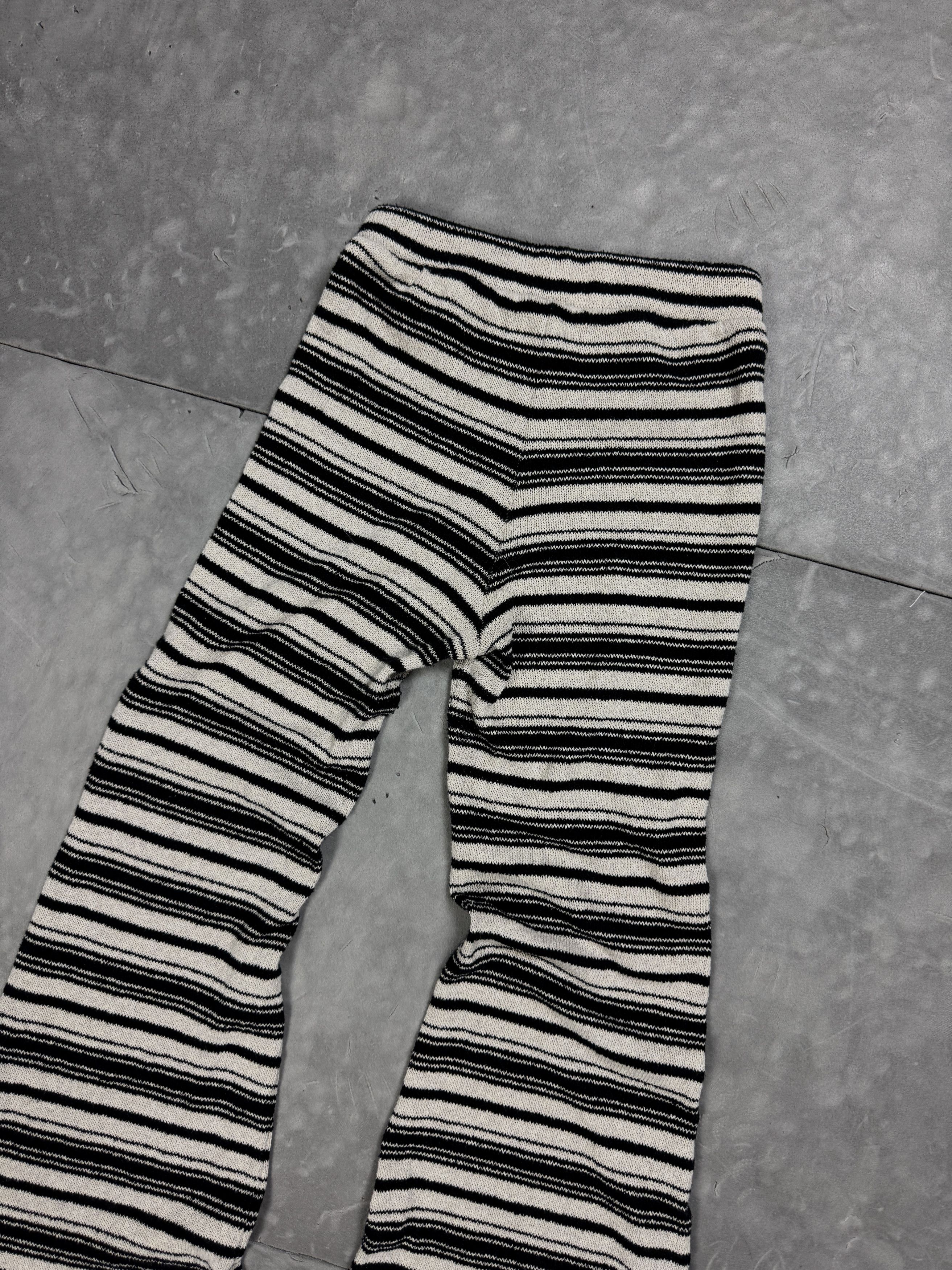 Bershka Bershka knit cozy pants striped summer home basic Size 27" / US 4 / IT 40 - 4 Thumbnail