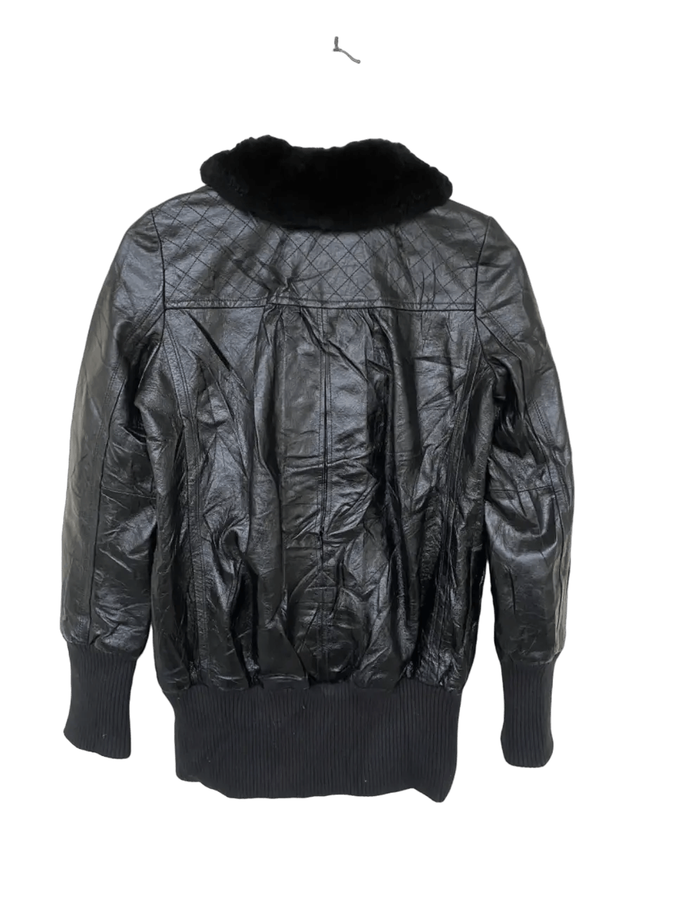 Burberry Burberry Fur Leather Jacket Blue Label Size XS / US 0-2 / IT 36-38 - 3 Thumbnail