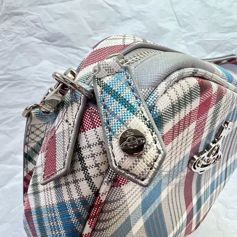 Vivienne Westwood Vivienne Westwood size os Anna plaid camera bag crossbody b Size ONE SIZE - 6 Thumbnail