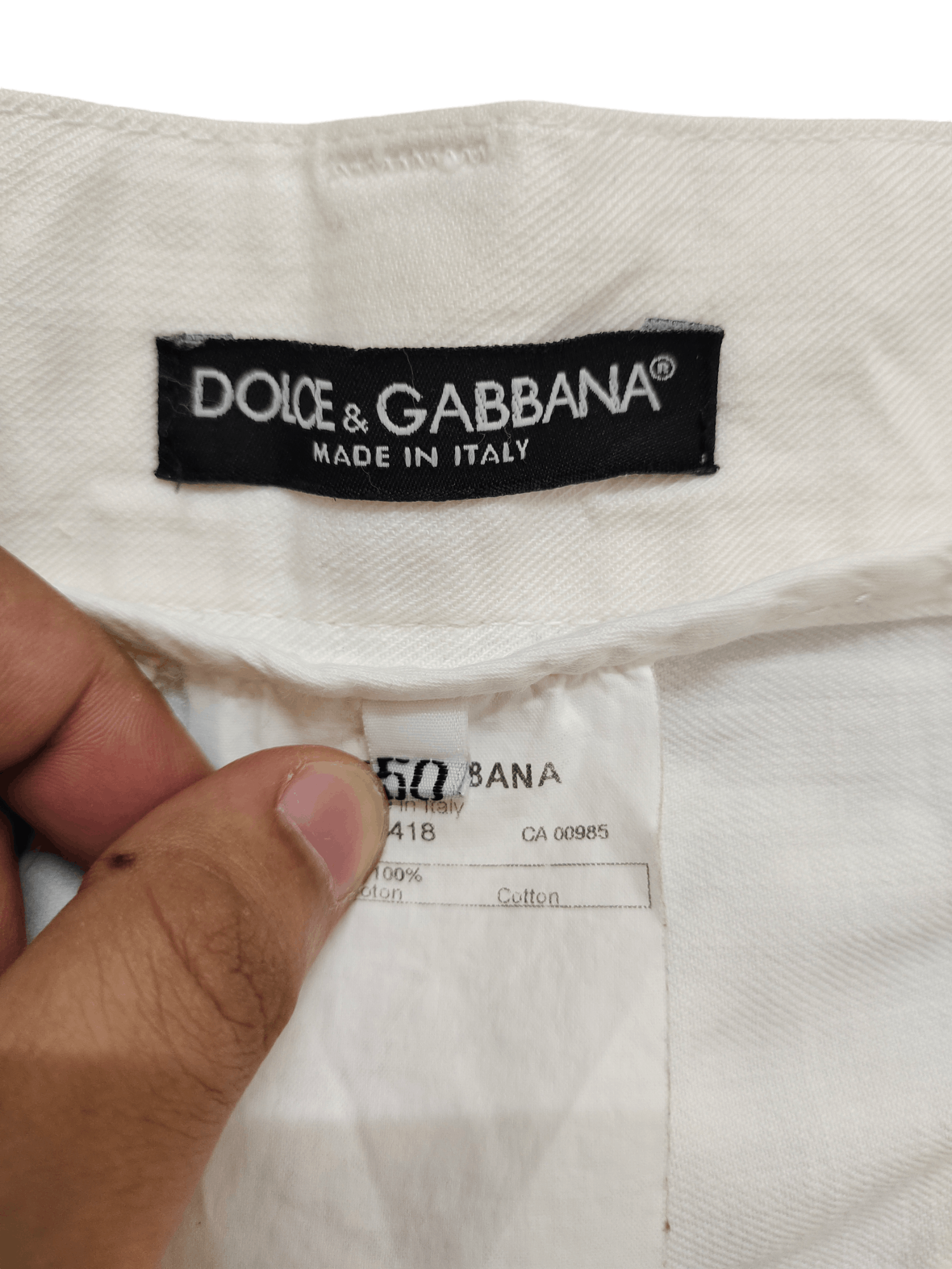 Dolce & Gabbana Vintage Dolce & Gabbana Studded Pocket Jeans Low Rise Size US 36 / EU 52 - 20 Thumbnail