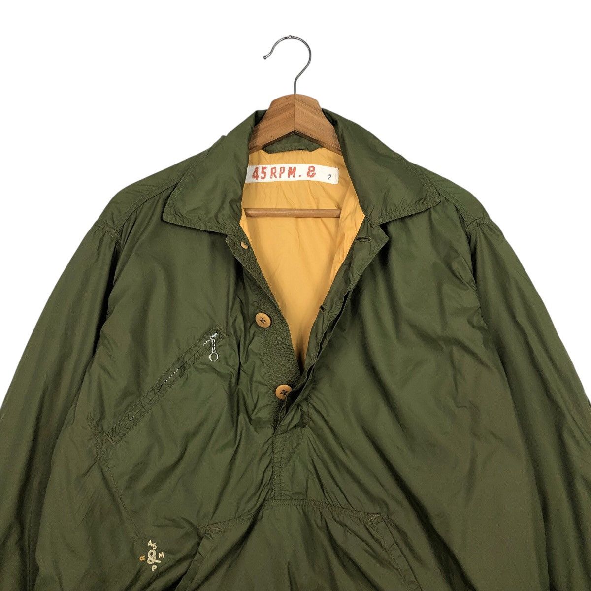 45rpm 📌Military Design Chore Bomber Jacket 45Rpm Made in Japan Size US M / EU 48-50 / 2 - 10 Thumbnail