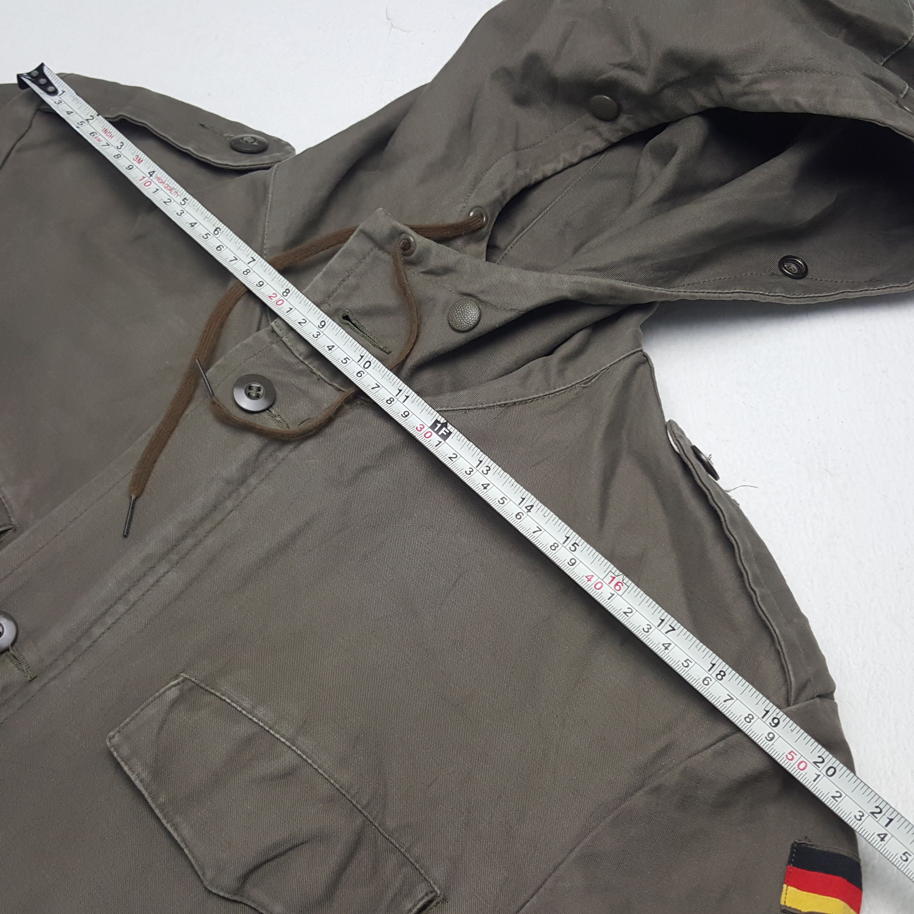 Vintage Vintage Jean Express Germany Military Army Hoodies Jacket Size US L / EU 52-54 / 3 - 9 Thumbnail