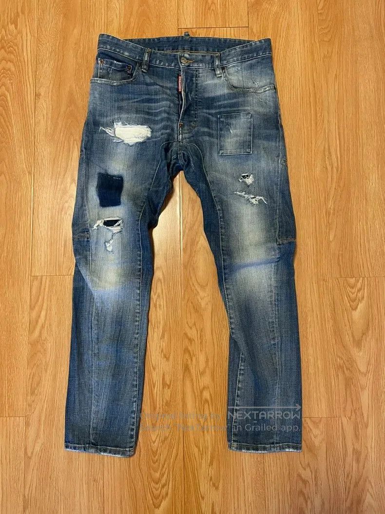 Dsquared2 Dsquared2 Distressed Denim Jeans. Size US 32 / EU 48 - 1 Thumbnail
