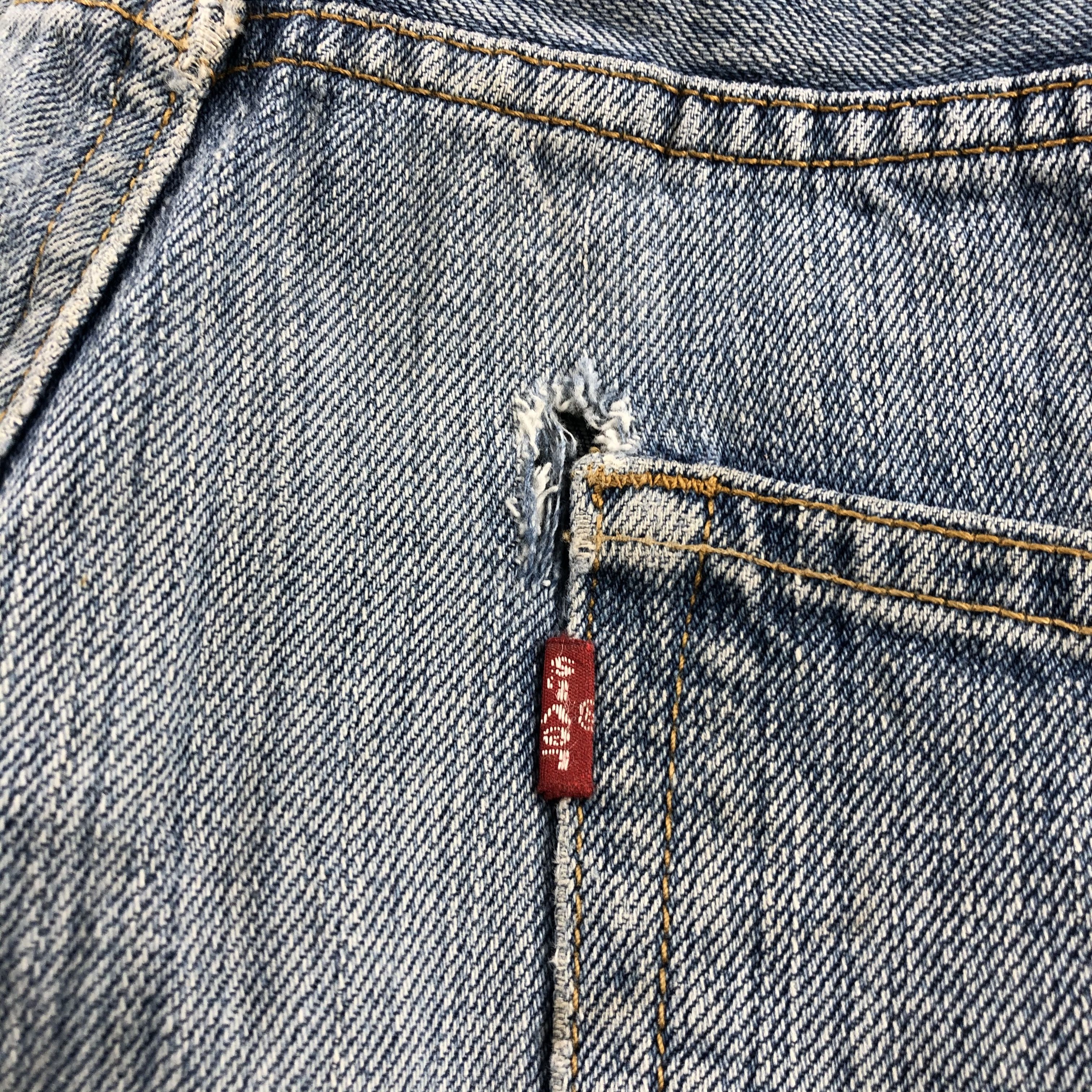 Levi's Vintage Blue Wash Levis 569 Jeans-J2237 Size US 36 / EU 52 - 8 Thumbnail