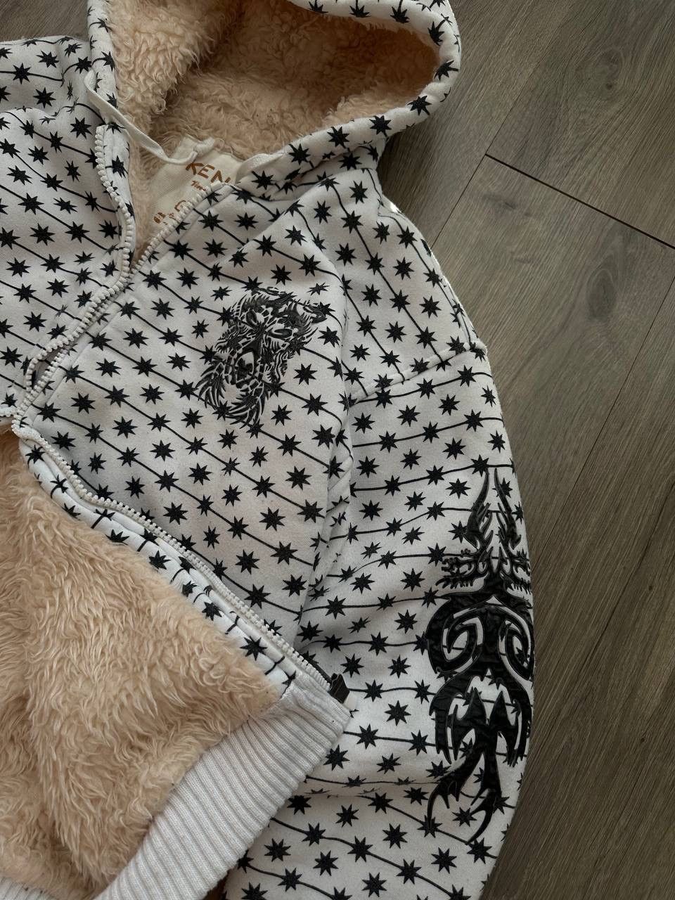 Christian Audigier × Ed Hardy × Vintage Vintage Ed Hardy Christian Audigier Style Hoodie Size US M / EU 48-50 / 2 - 10 Thumbnail