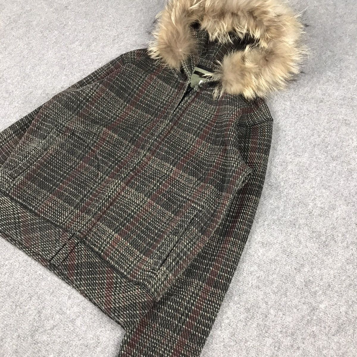 If Six Was Nine × Japanese Brand × Vintage FUR HOODIES JAPANESE BRAND STYLE JACKET Size US M / EU 48-50 / 2 - 4 Thumbnail