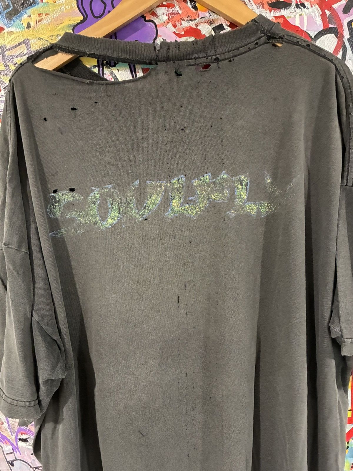 Vintage Vintage soul fly band shirt thrashed to perfection Size US XL / EU 56 / 4 - 2 Thumbnail