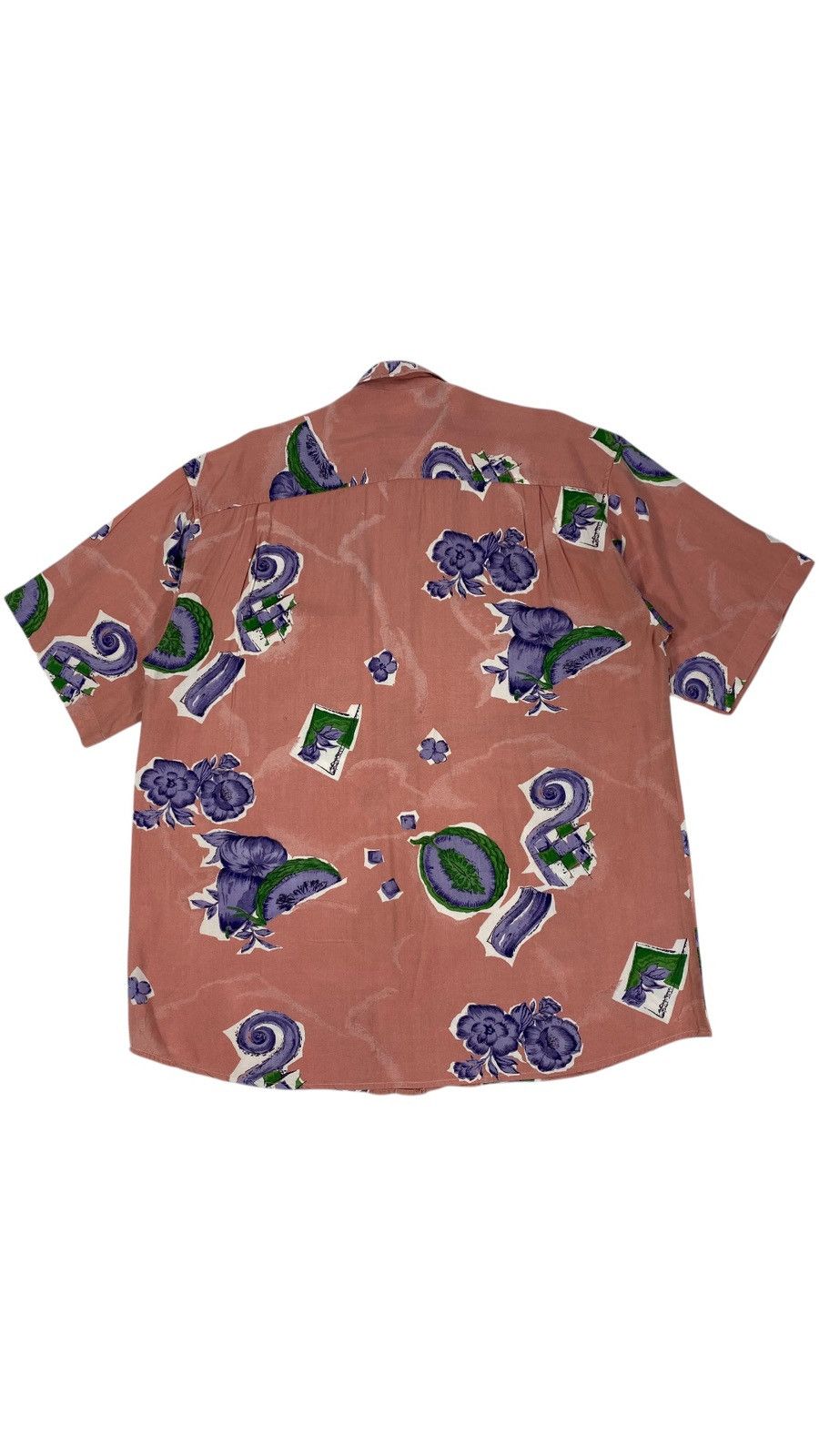 Vintage Vintage 70s 80s Crazy Abstract Hawaiian Festival Party Shirt Size US XL / EU 56 / 4 - 2 Thumbnail