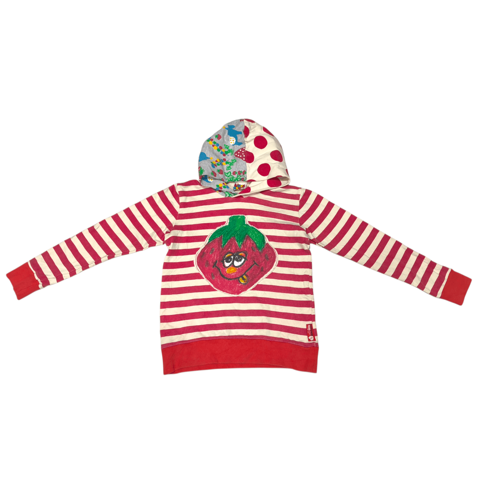 Grand Slam Love Revolution Grand Slam Strawberry Patch Hoodie Harajuku Size XS / US 0-2 / IT 36-38 - 1 Thumbnail