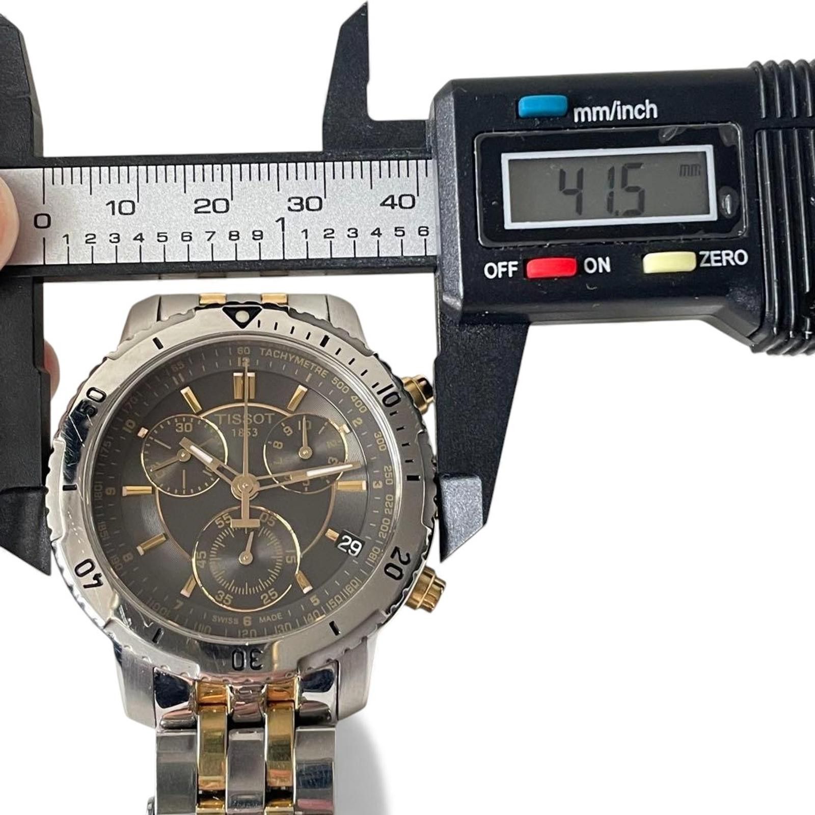Tissot Tissot - Stainless Steel and Gold Two-Tone Chronograph Watch Size ONE SIZE - 4 Thumbnail