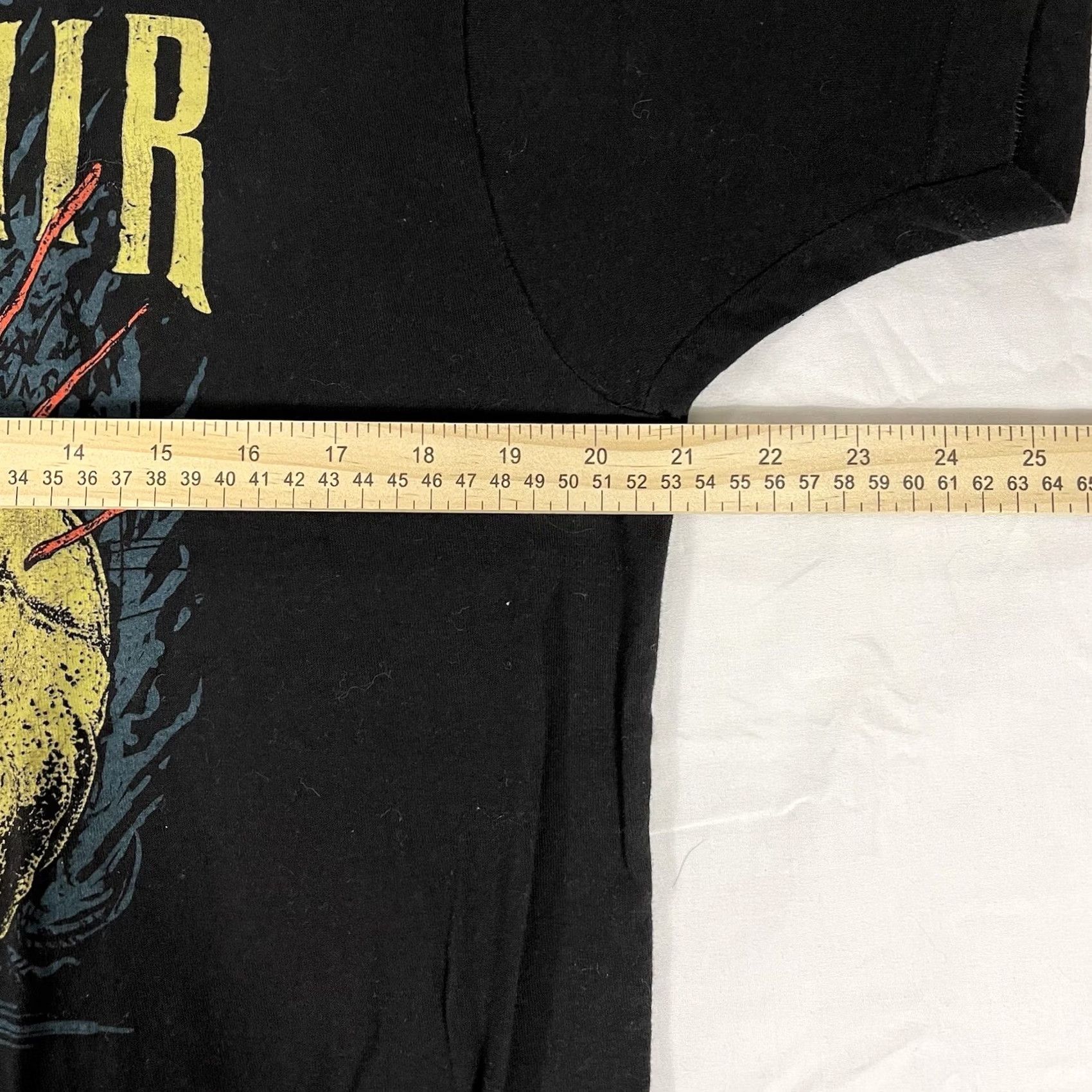 Tultex OPEN AIR CHICAGO T-Shirt - 2016 Sz L - Rock Music Band Graphic - Tultex Black Mens T-Shirt - Short Sleeve - Open Size US L / EU 52-54 / 3 - 4 Thumbnail