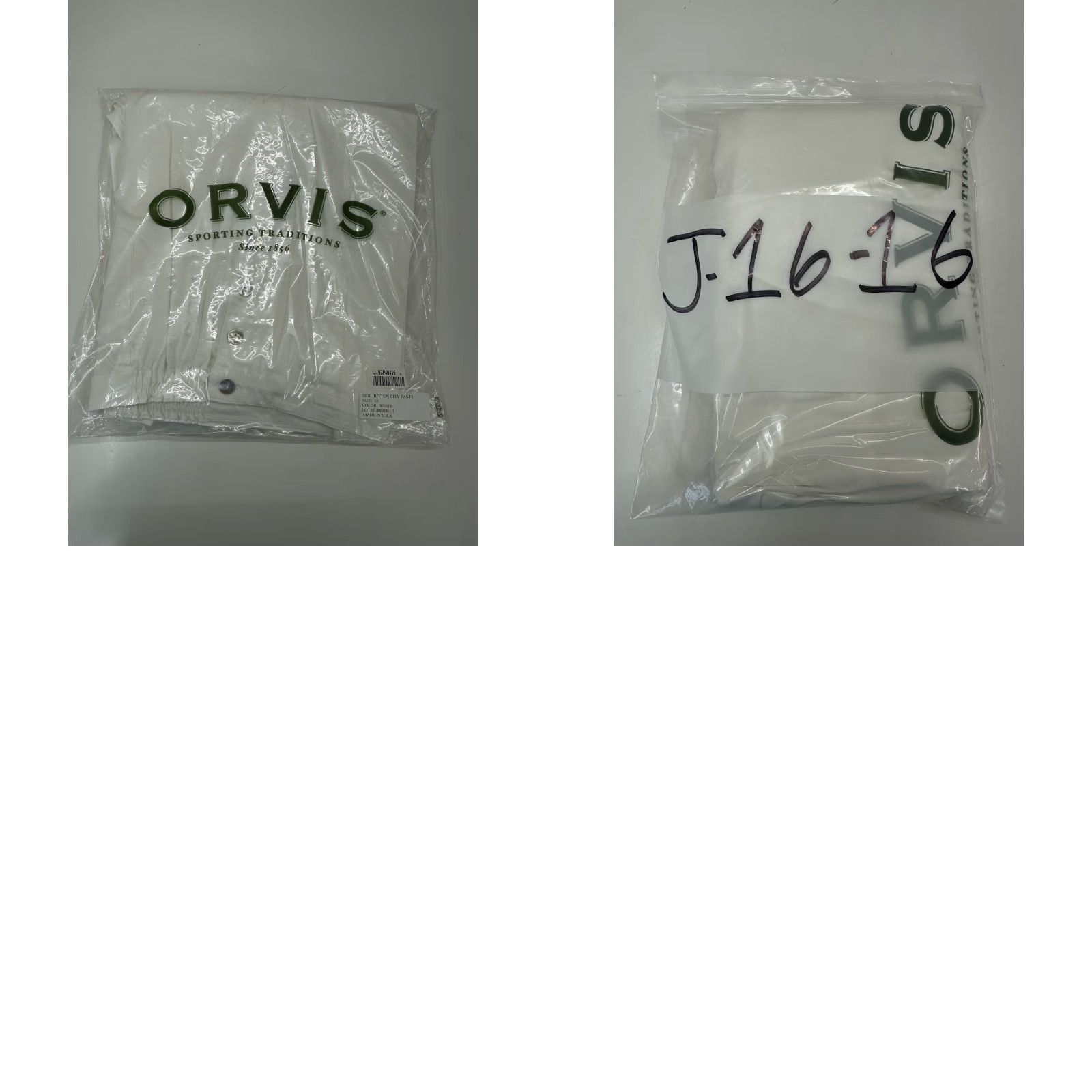 Orvis Orvis Womens Pants Size 16 White Side-Button City Pants USA Made Size 38" / US 16 / IT 52 - 9 Thumbnail