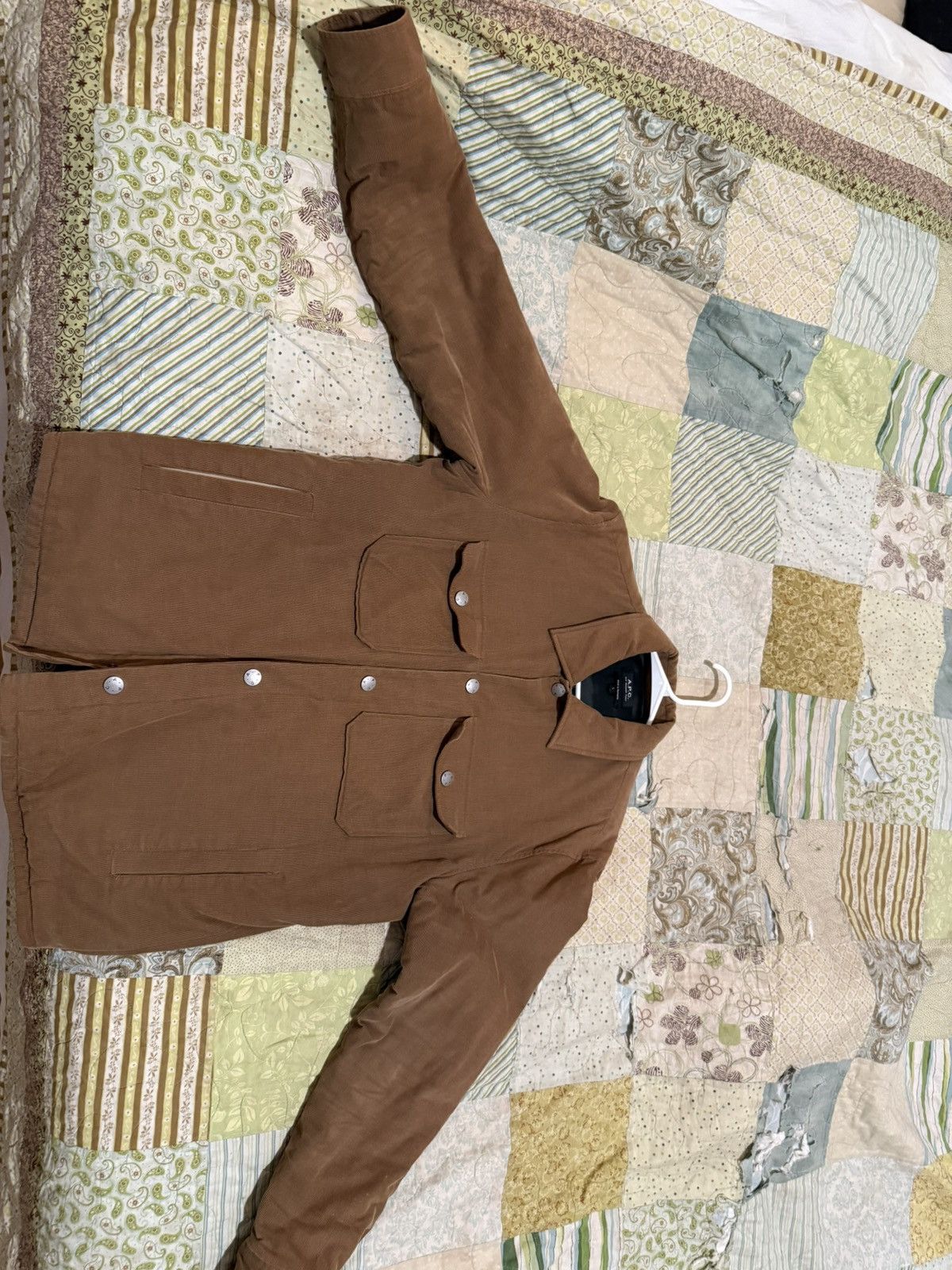 A.P.C. A.P.C Alex Jacket Size L in Tobacco Size US L / EU 52-54 / 3 - 3 Thumbnail