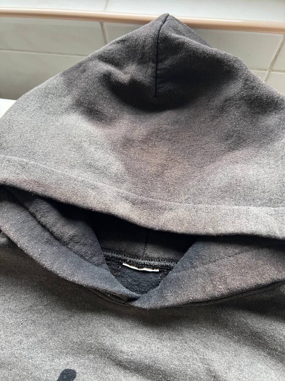 Stussy × Vintage Vintage Stussy Custom Sun Faded Hoodie Y2K OG Navy Gray Size US L / EU 52-54 / 3 - 4 Thumbnail