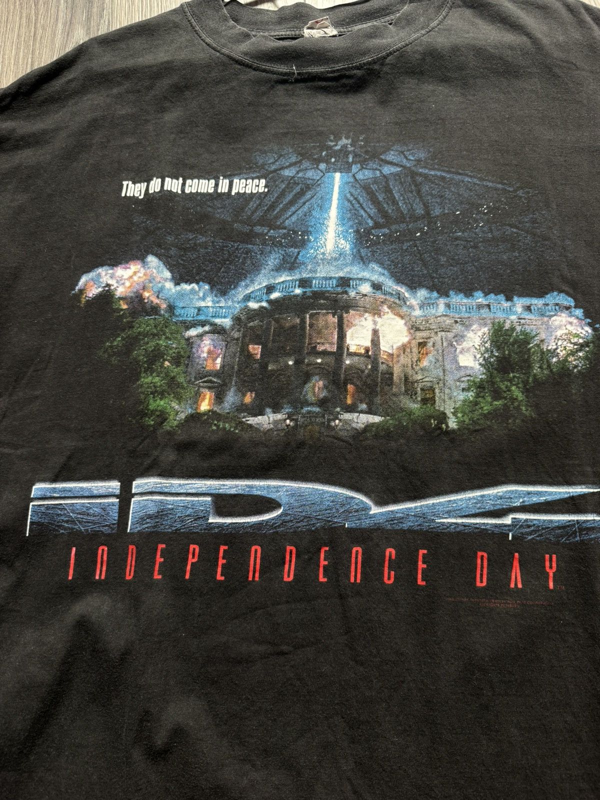 Vintage Vintage 1996 It’s classic Independence Day T-shirt Size US XL / EU 56 / 4 - 3 Thumbnail