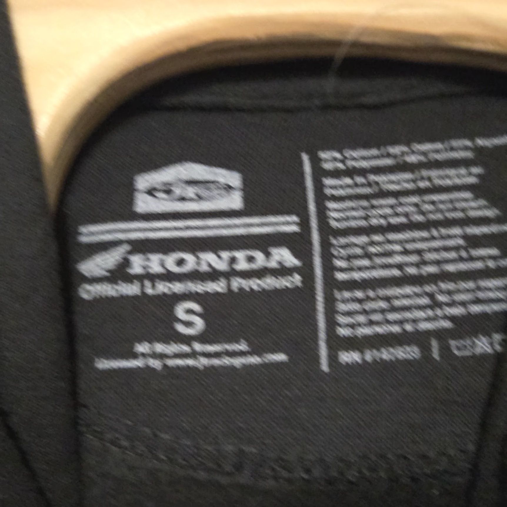 Honda HONDA OFFICIAL CAMO Hoodie USA Flag Racing Men's Size S Black Pullover Size US S / EU 44-46 / 1 - 5 Thumbnail