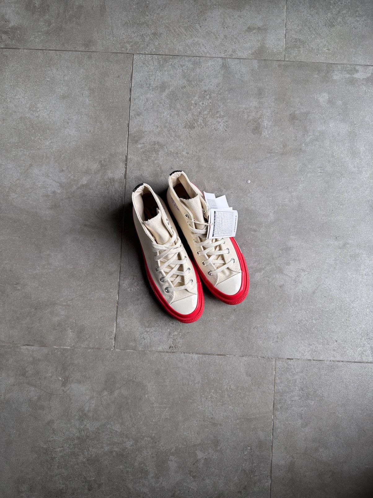Comme des Garcons PLAY × Converse CDG PLAY x CONVERSE HI CHUCK TAILOR 70 Size US 6.5 / IT 36.5 - 8 Thumbnail