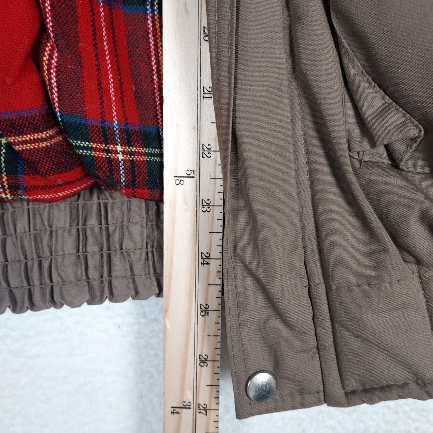 Vintage VINTAGE Repage Insulated Vest Mens Large Brown Plaid Lined Outdoor Workwear Regular Fit Size US L / EU 52-54 / 3 - 7 Thumbnail