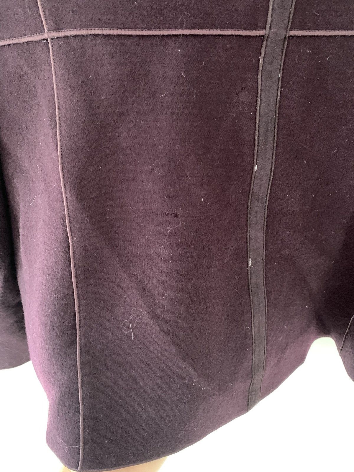Vintage Vintage Georges Rech Burgundy Structured Blazer Size S / US 4 / IT 40 - 10 Thumbnail