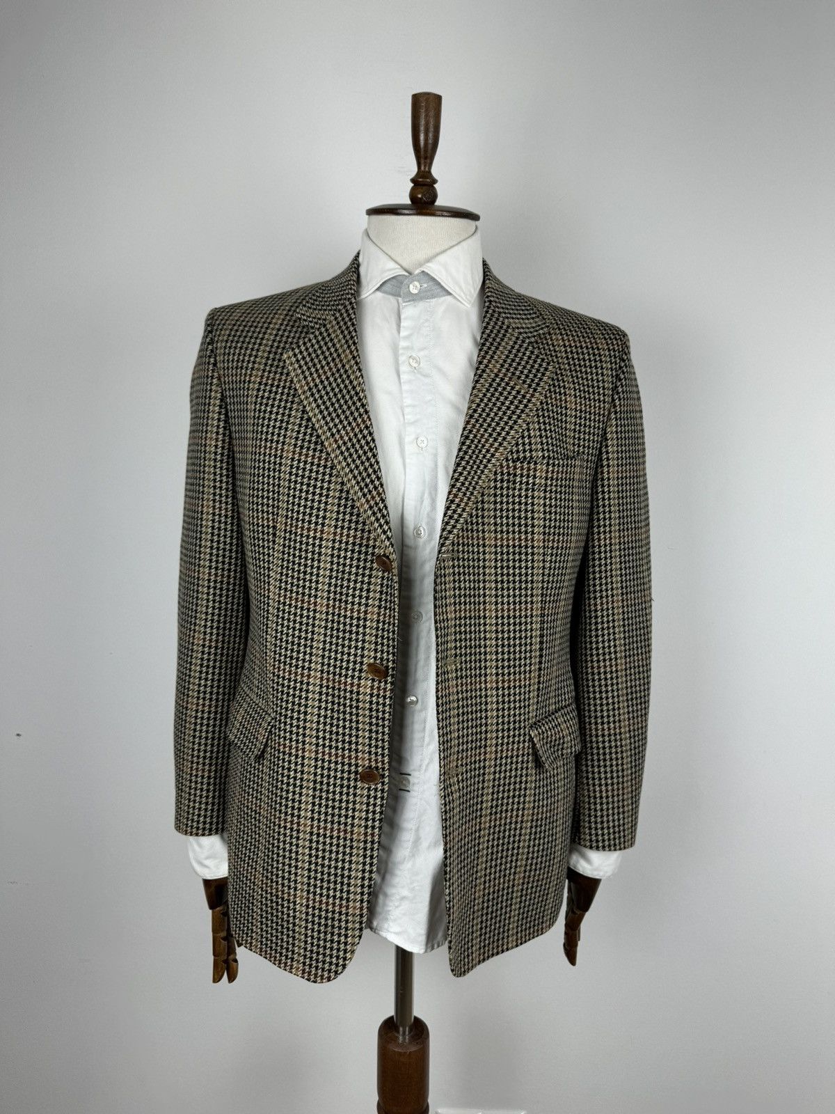 DAKS × Vintage Men’s Vintage Daks Wool Blazer size 40S Size 40S - 4 Thumbnail