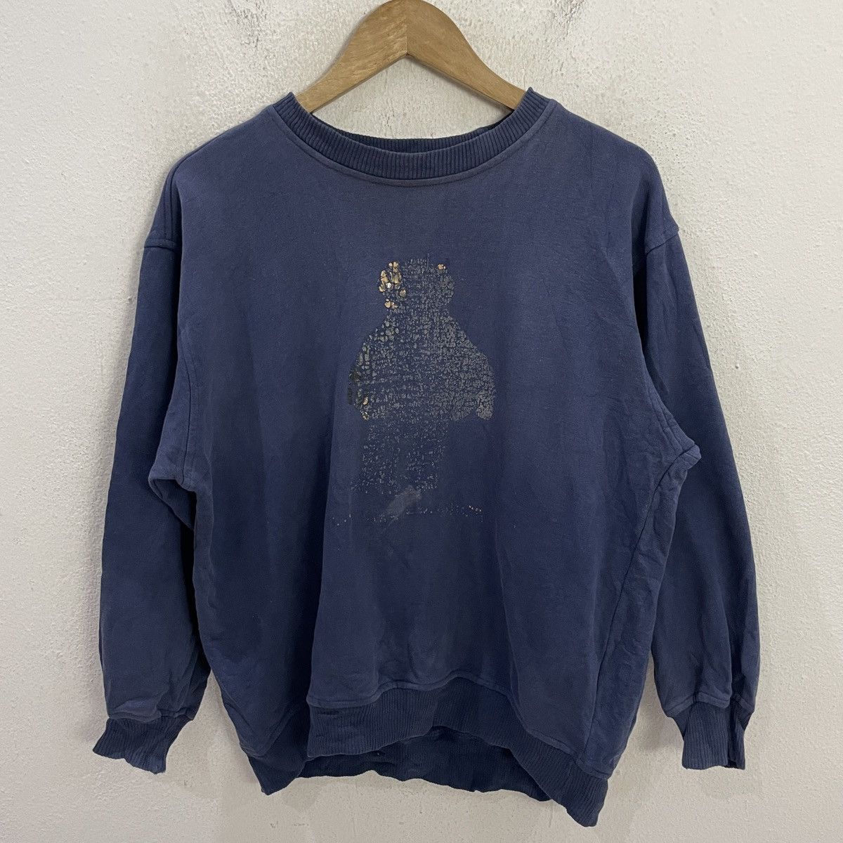 Japanese Brand Vintage Big Bear Big Logo Sweatshirt Size US M / EU 48-50 / 2 - 1 Thumbnail