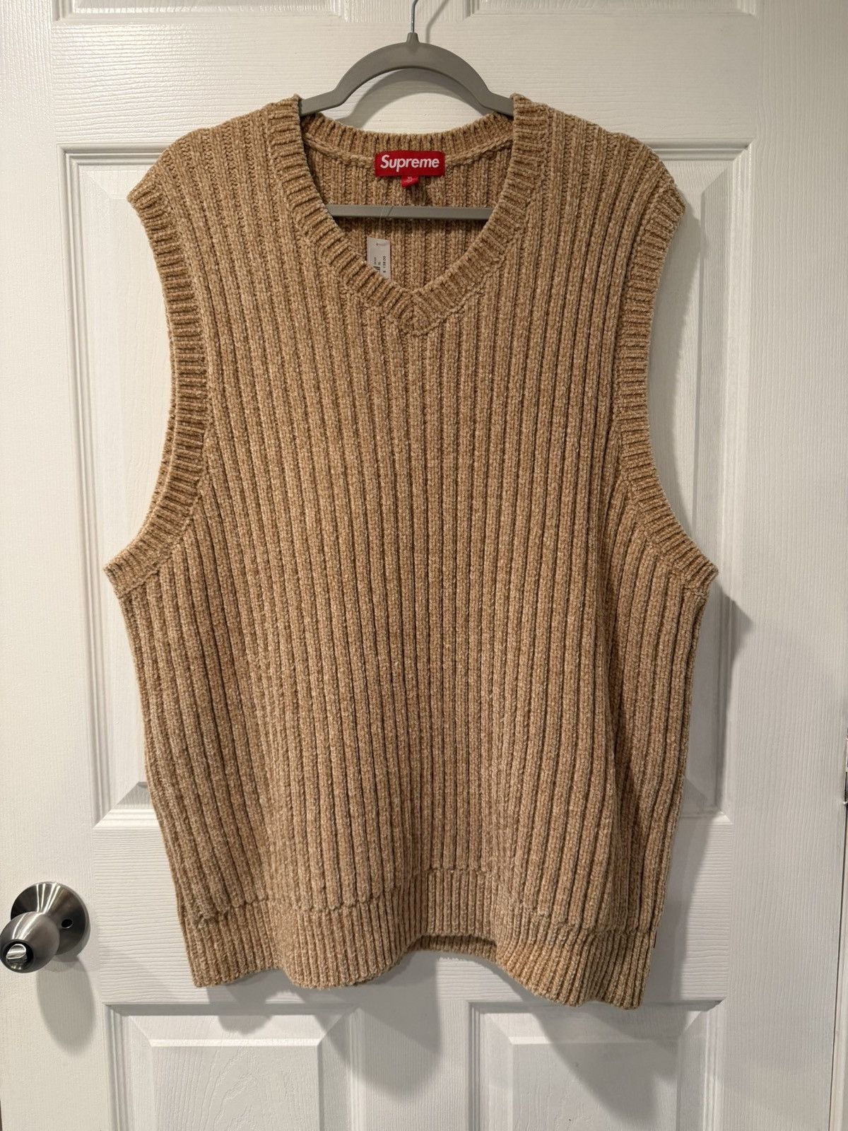 Supreme Supreme Chenille sweater vest Size US XL / EU 56 / 4 - 2 Thumbnail