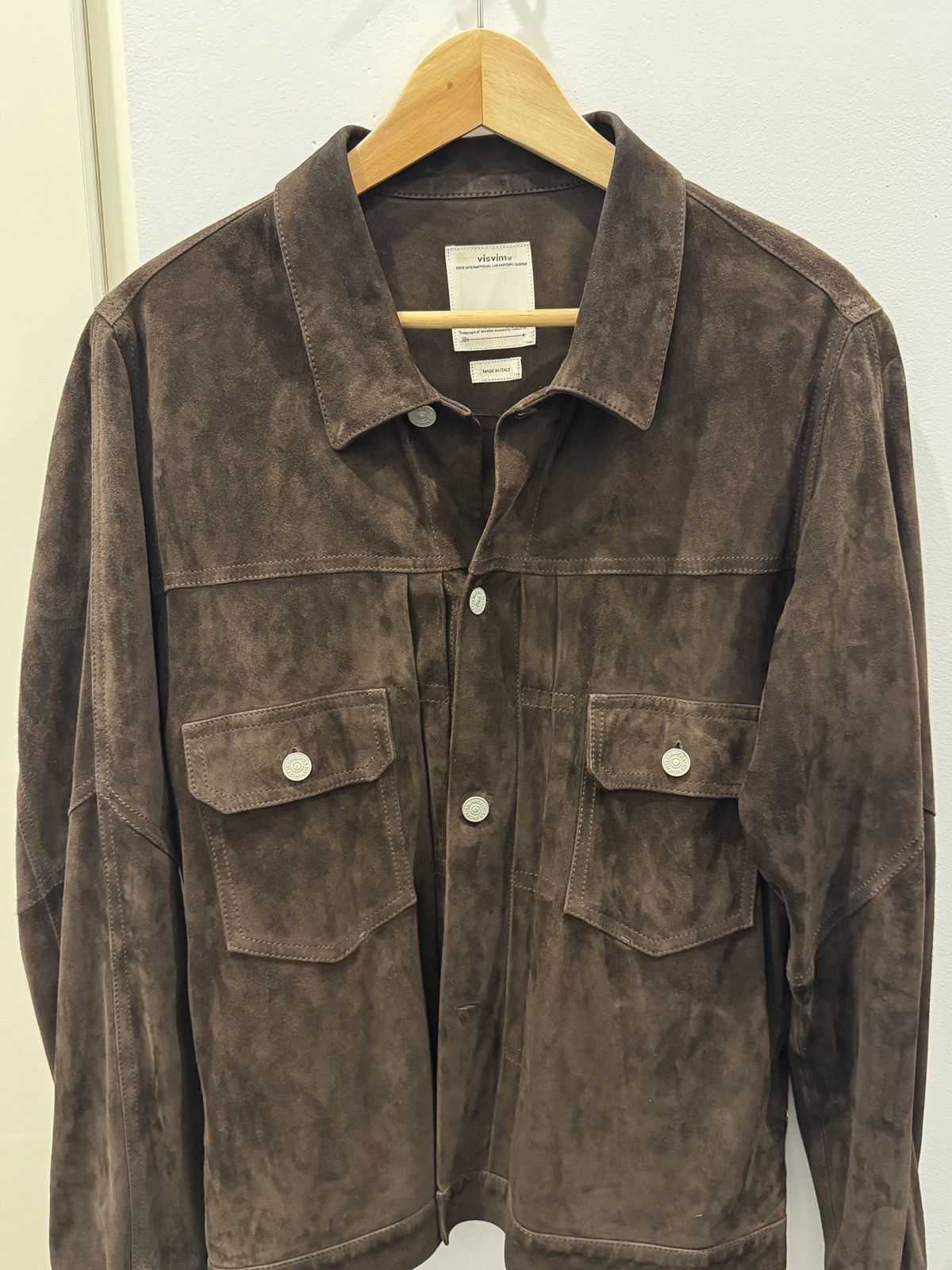 Visvim Visvim 101 JKT IT (Goat Suede) Size US L / EU 52-54 / 3 - 1 Thumbnail