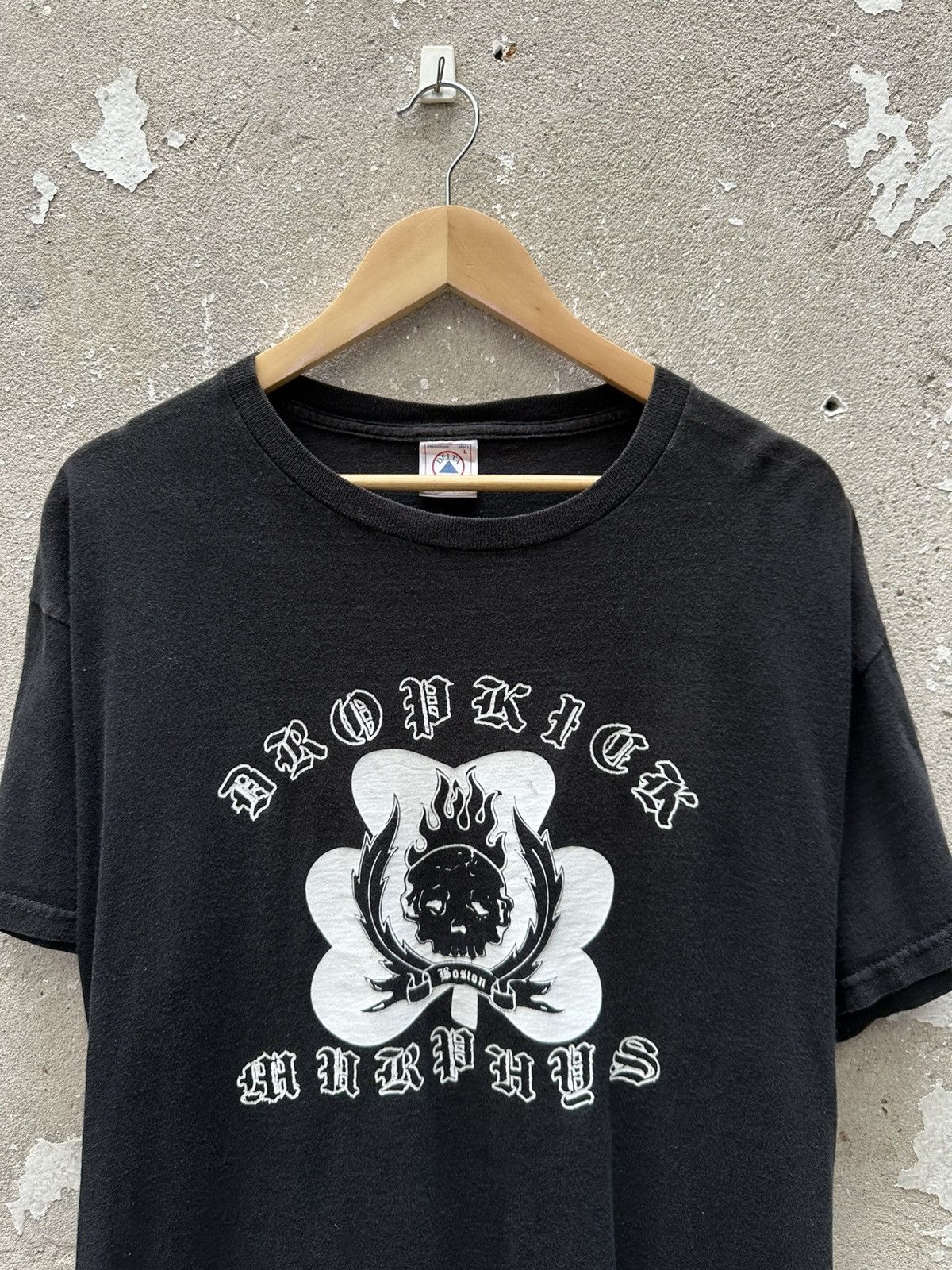 Band Tees Vintage 90's Dropkick Murphys American Celtic Punk Band Tees Size US L / EU 52-54 / 3 - 3 Thumbnail