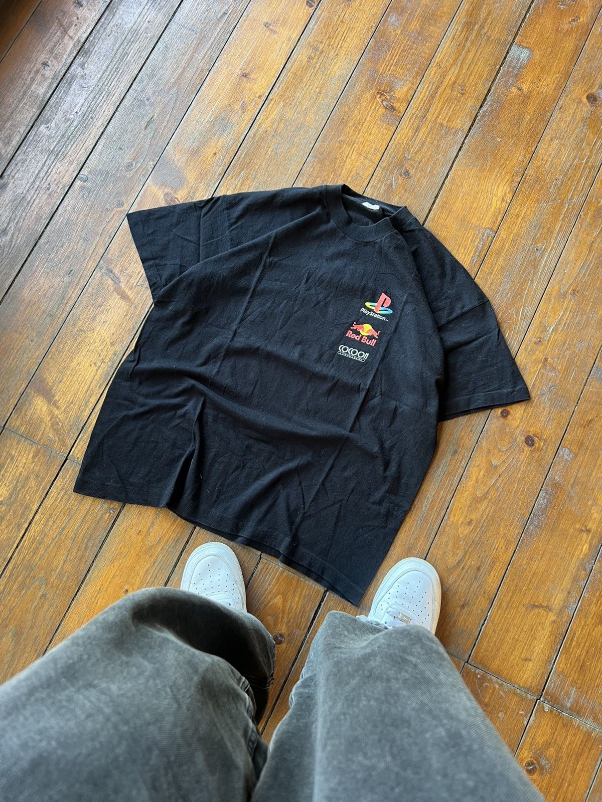 Playstation 1997 VINTAGE SINGLE STITCH PLAYSTATION FORMEL 1 PROMO GRAPHI Size US XL / EU 56 / 4 - 2 Thumbnail