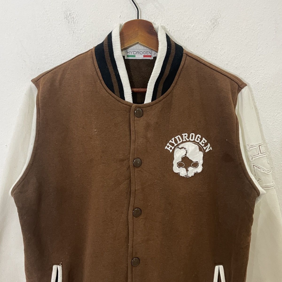 Other Vintage Hydrogen Skulls Varsity Jacket Size US M / EU 48-50 / 2 - 4 Thumbnail