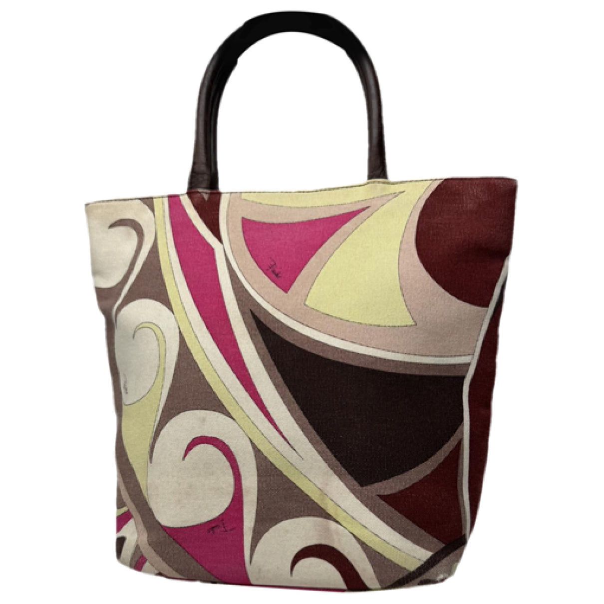 Emilio Pucci Multicolour Cotton Handbag Size ONE SIZE - 1 Thumbnail