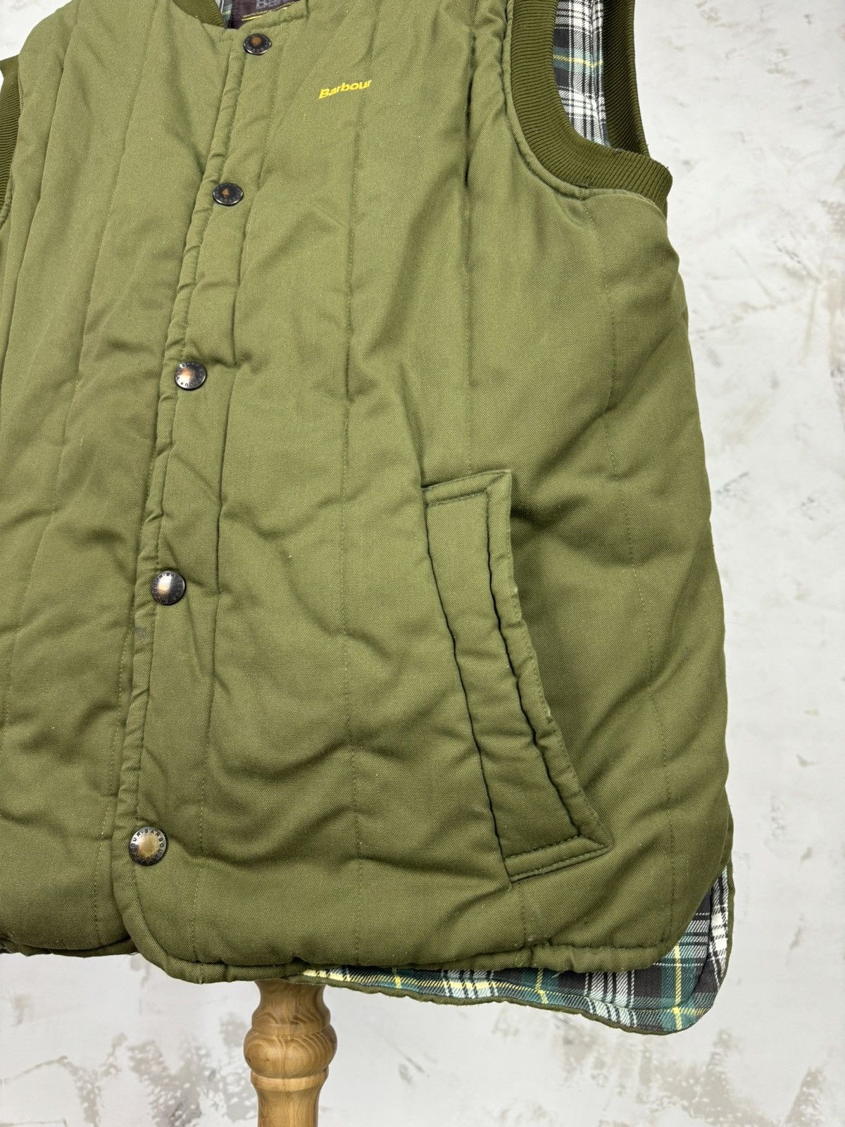 Barbour Vintage Barbour Vest Size M - L Size US M / EU 48-50 / 2 - 3 Thumbnail