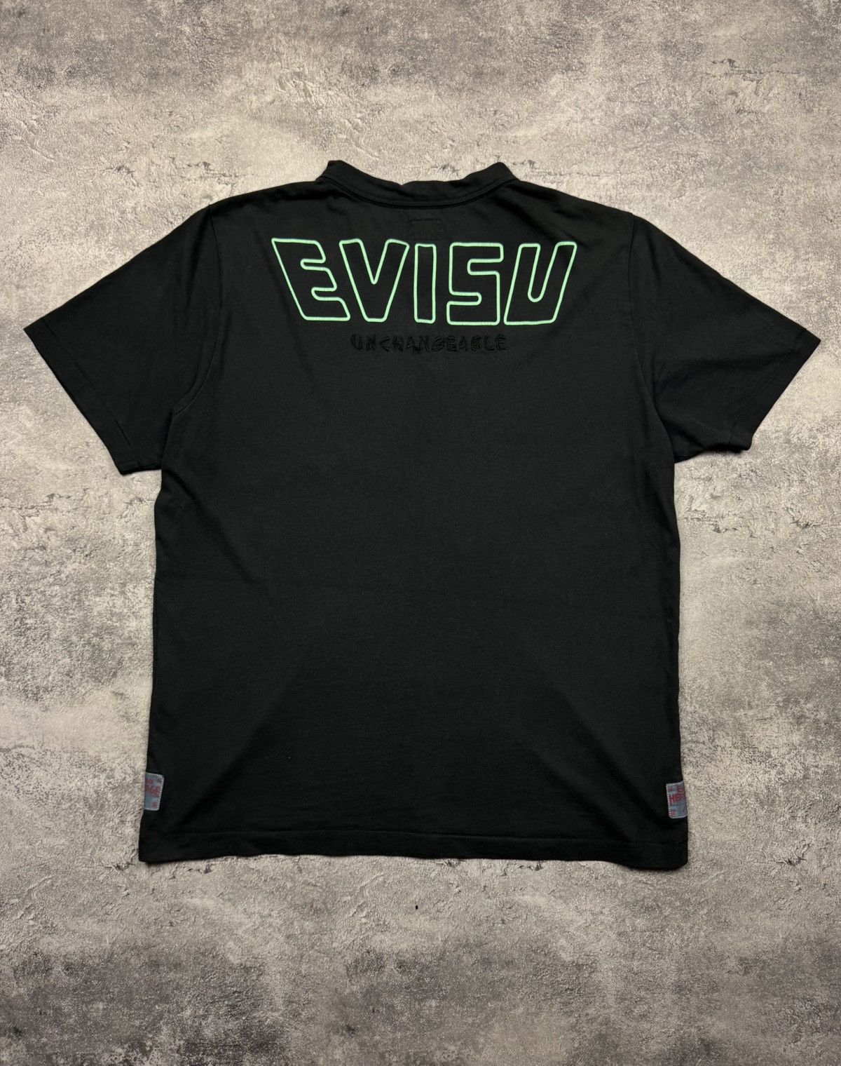 Evisu Evisu heritage T-shirt big logo vintage Japanese brand Size US XXL / EU 58 / 5 - 9 Thumbnail