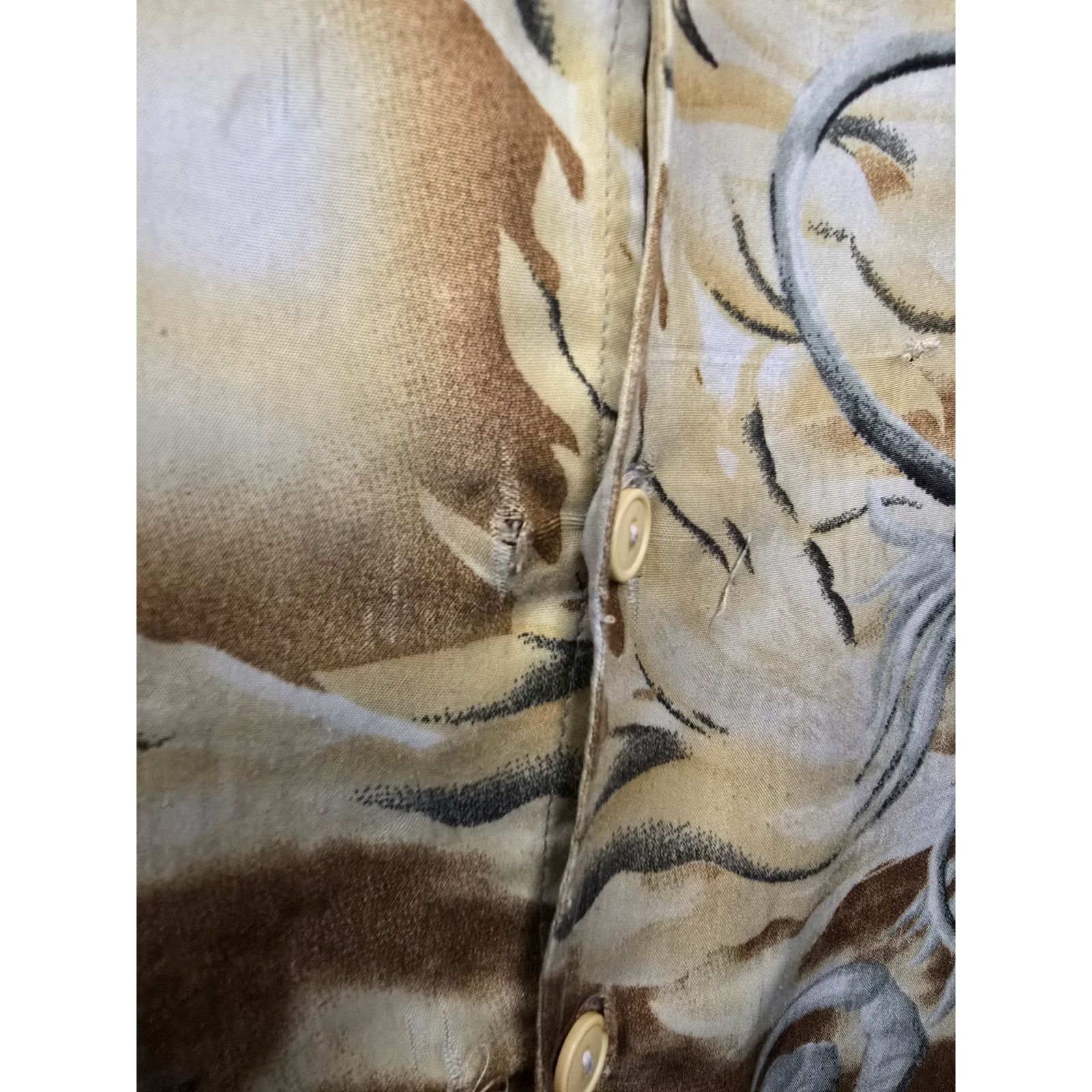 Other Y2K Dragon Shirt Brown Oscar Misa L AOP Button Up Size US L / EU 52-54 / 3 - 11 Thumbnail