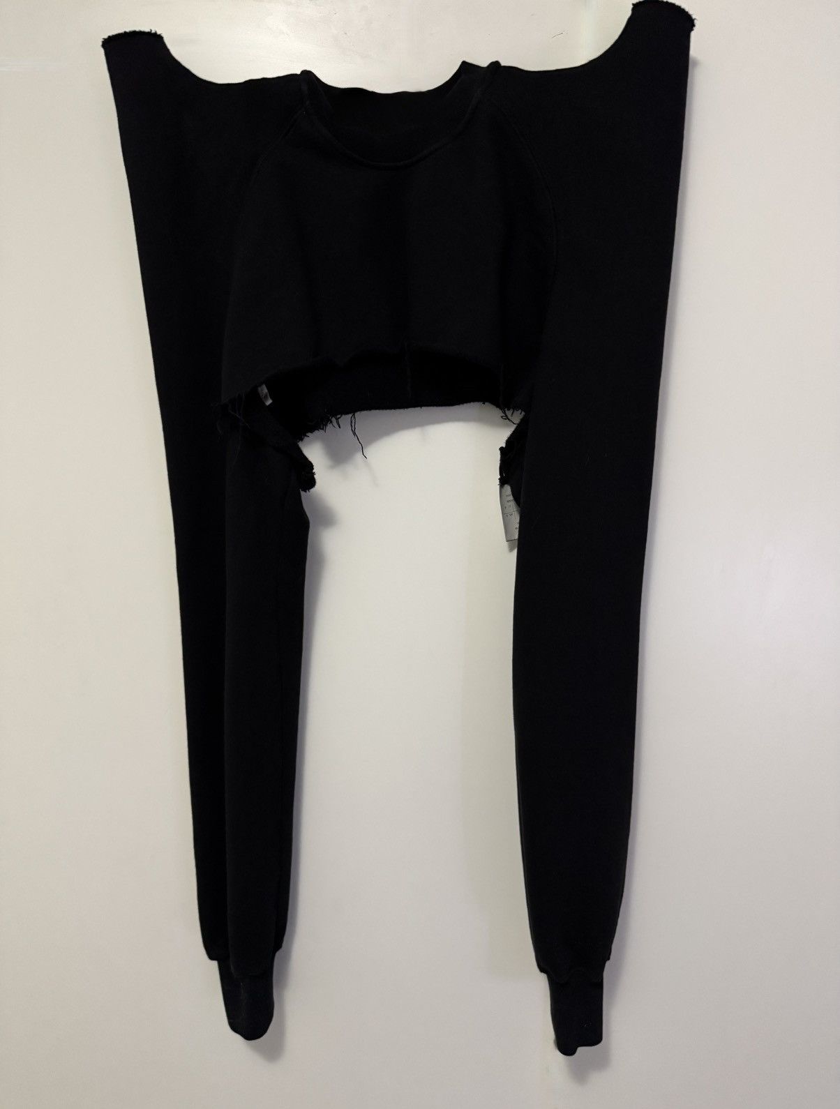 Rick Owens Rick Owens Tec T cropped Size US S / EU 44-46 / 1 - 1 Thumbnail