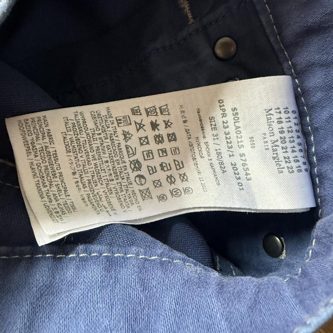 Maison Margiela Maison Margiela Jeans Bottoms Blue Retro Size US 32 / EU 48 - 6 Thumbnail