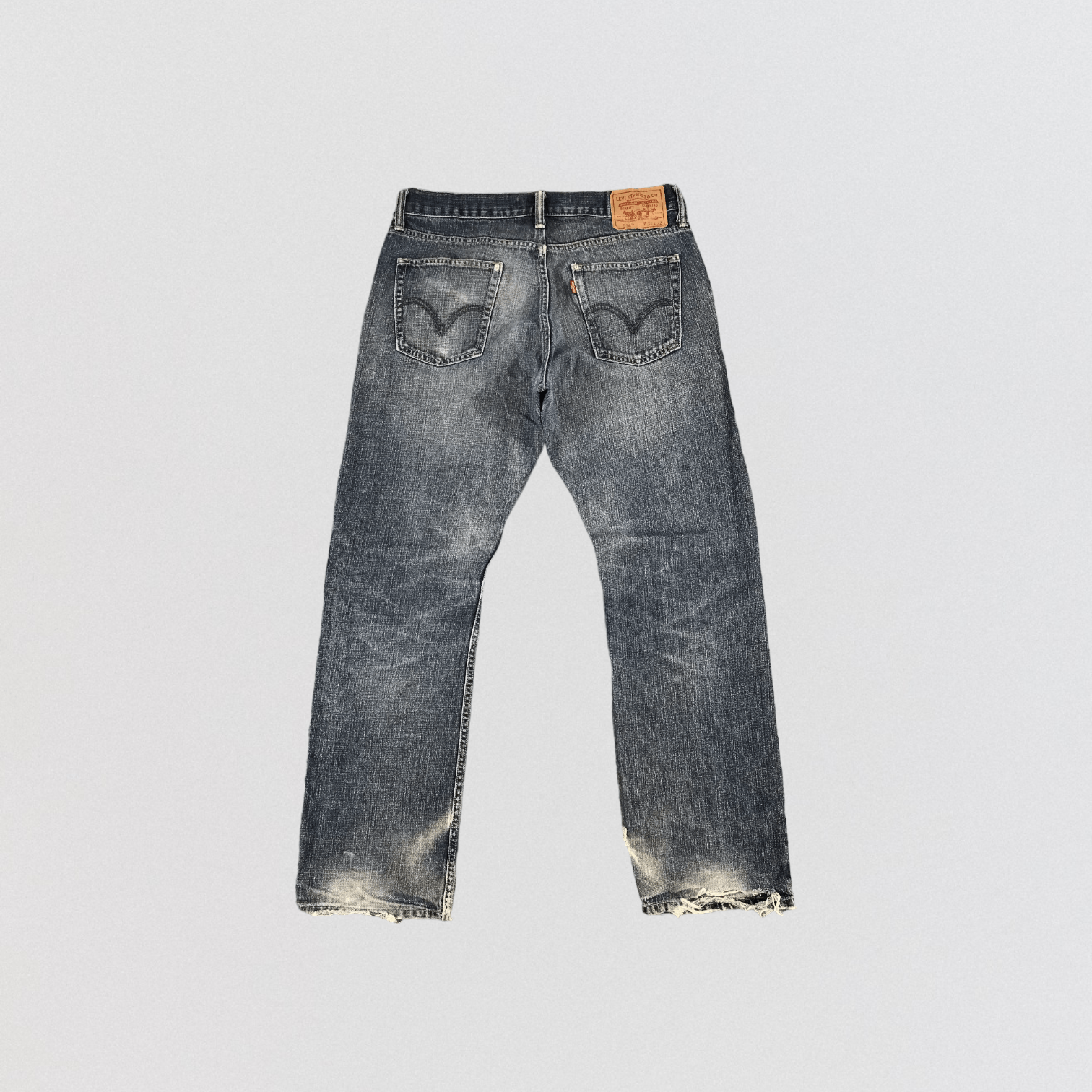 Levi's × Vintage Vintage Distress Levis 514 Jeans-JM1044 Size US 34 / EU 50 - 2 Thumbnail